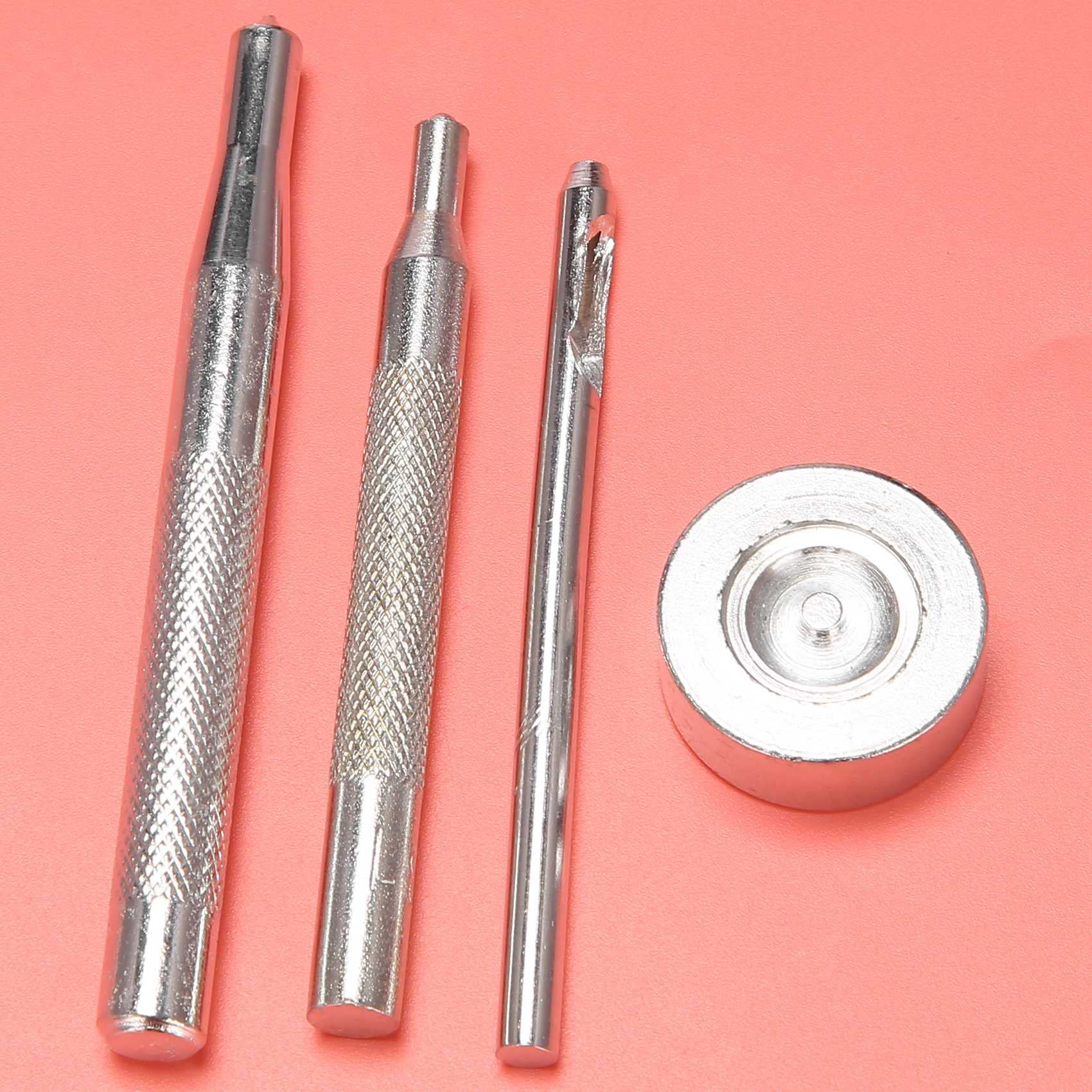 72 Stück Edelstahl-Druckknöpfe 15 Mm – Mit Stanzset, Antik-bronze, Für Boote, Planen, Kleidung