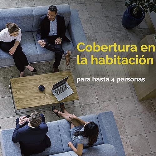 Vista 5 de Jabra Altavoz Bluetooth inalámbrico Speak 510 MS – Calidad de sonido excepcional, altavoz de conferencia portátil para celebrar reuniones