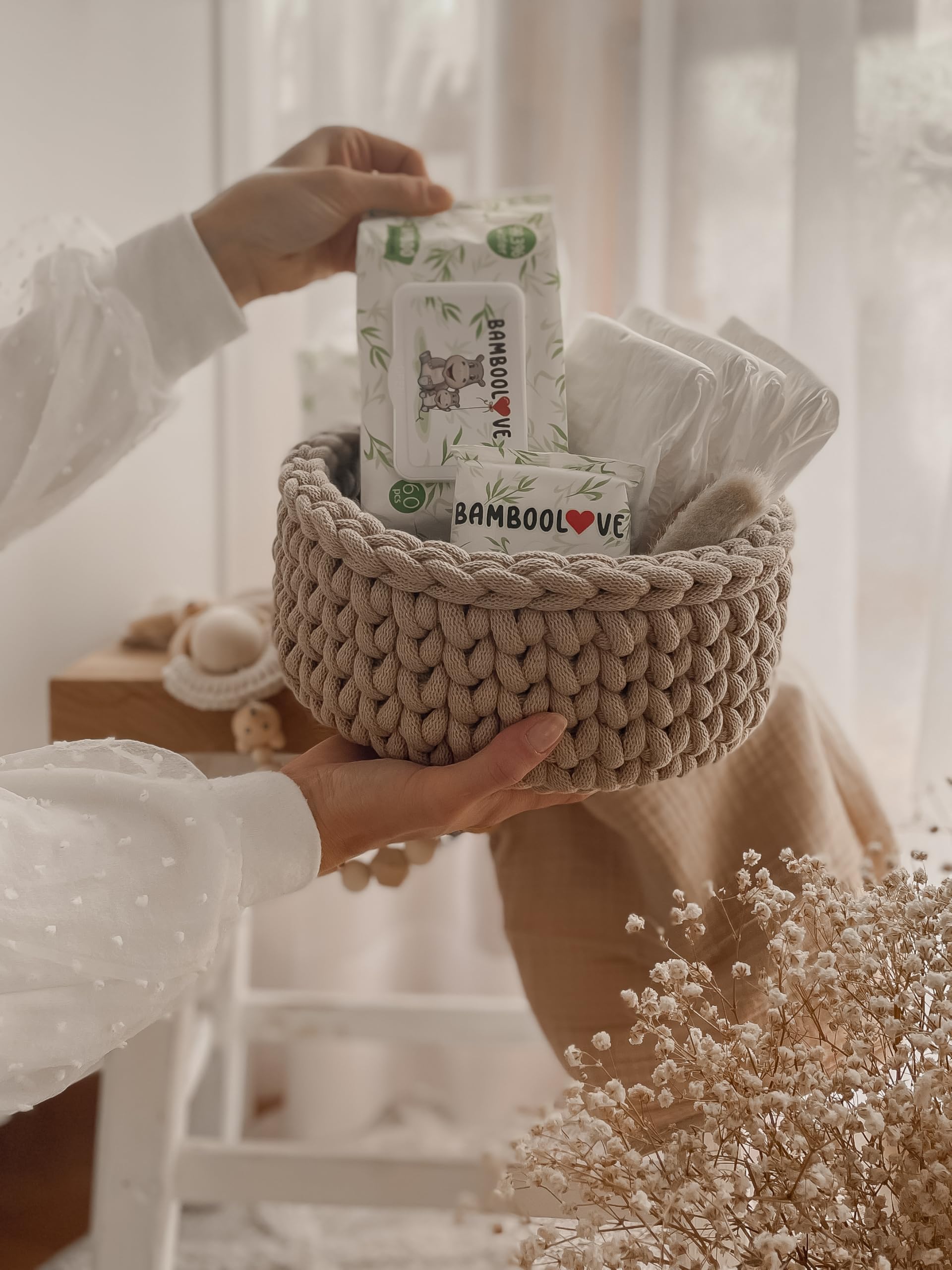 20x 60pcs - Toallitas húmedas de bambú - Toallitas bebe hipoalergénicas - Toallitas húmedas excepcionalmente suaves y delicadas - 99,3% de agua - Biodegradables