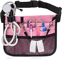Vista 1 de Damero Riñonera para enfermera, cangurera para enfermera con soporte para cinta, cinturón organizador de cintura de enfermera para estetoscopios