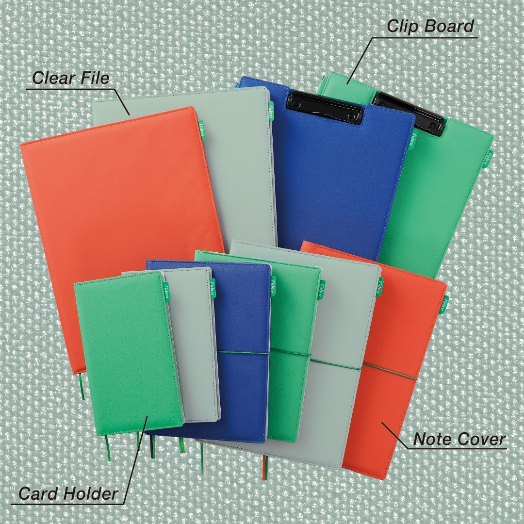 初日カバー　２冊セット 初日カバー 2冊セット ストア限定】ノートカバー2冊用 バンド付き＜A5