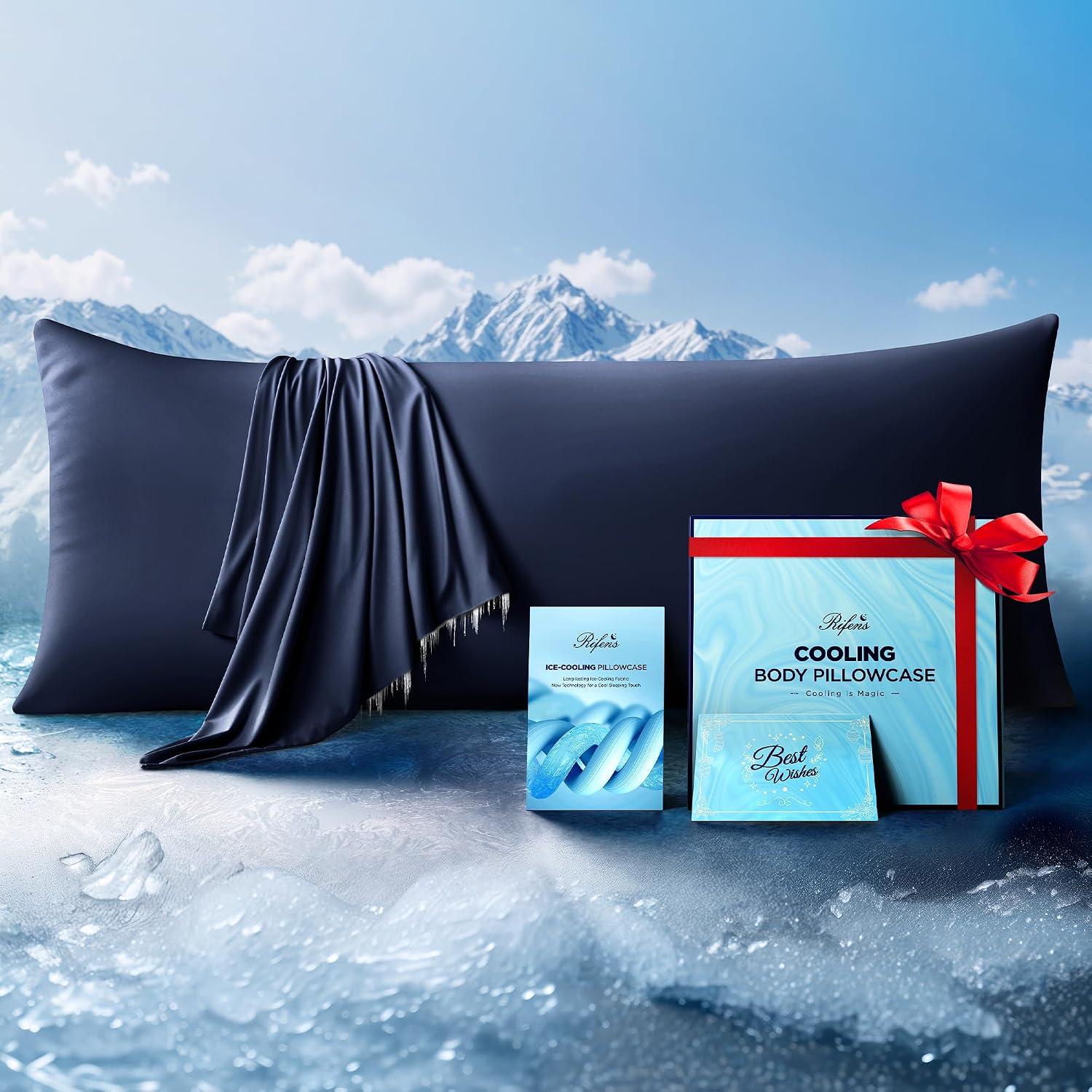 Ice Cooling Body Pillowcase for...
