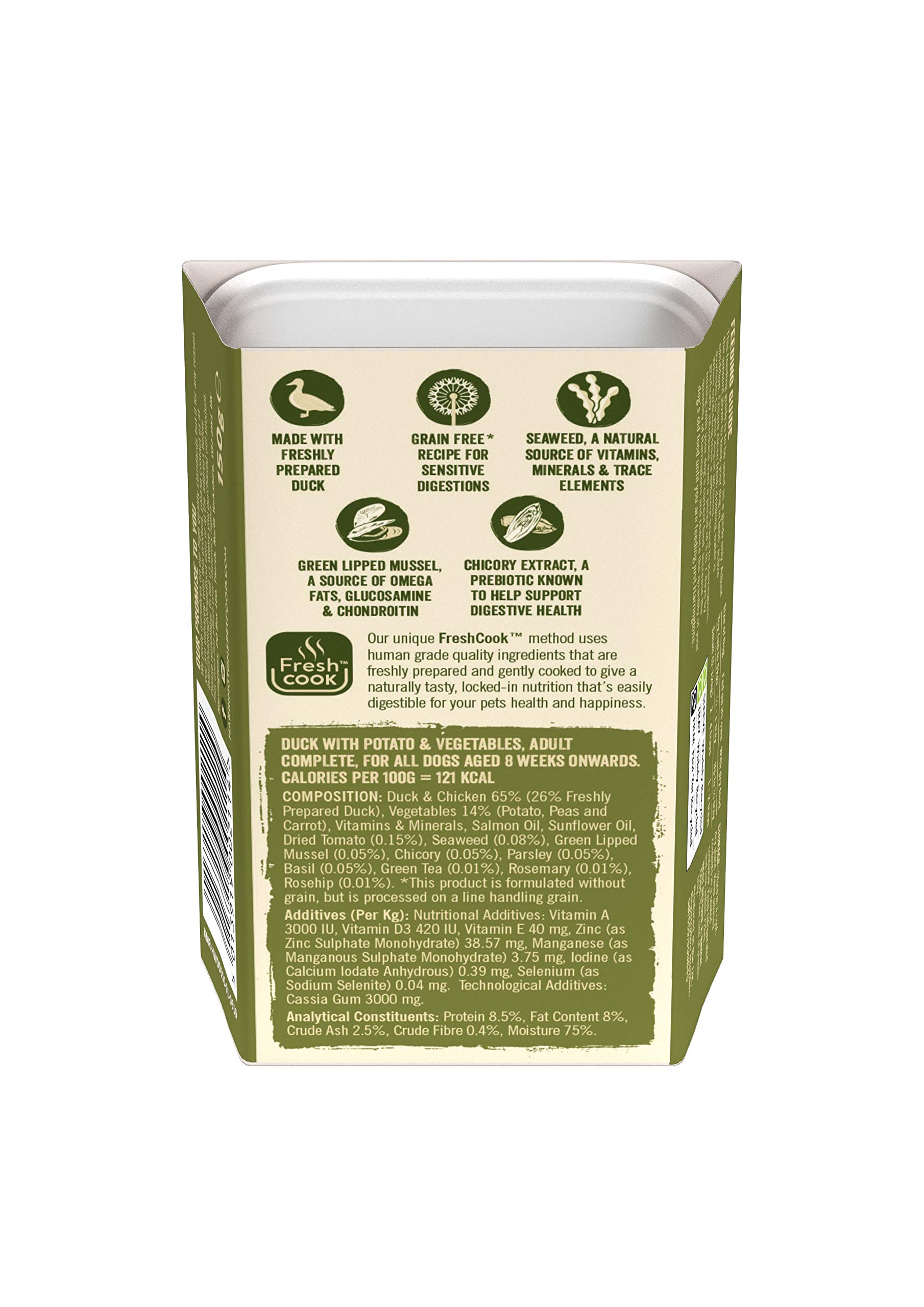 Buy Harringtons Grain Free Wet Dog Food Mixed Flavors 6x150g, Pack of 4