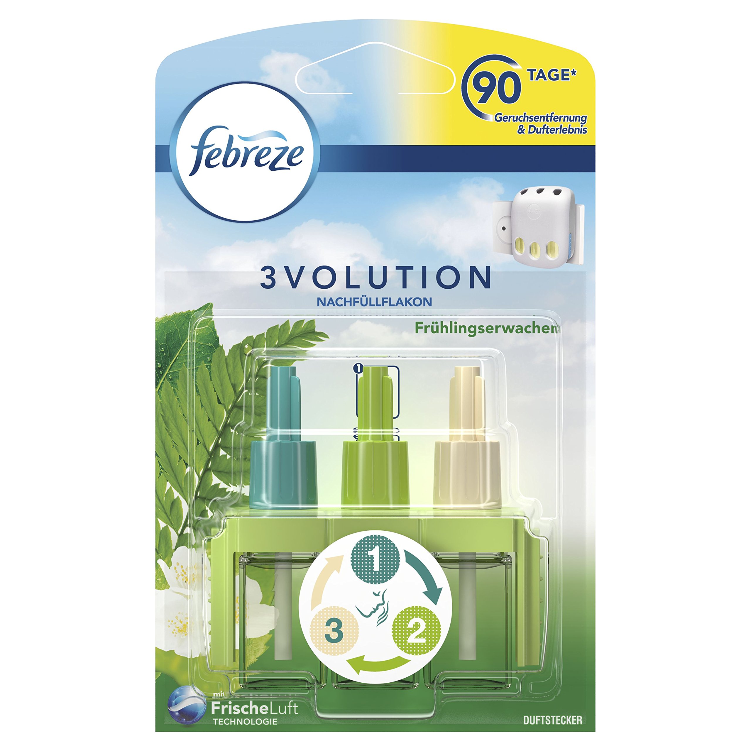 Febreze Air Freshener 3Volution Plug In Refill Blossom Breeze 20Ml