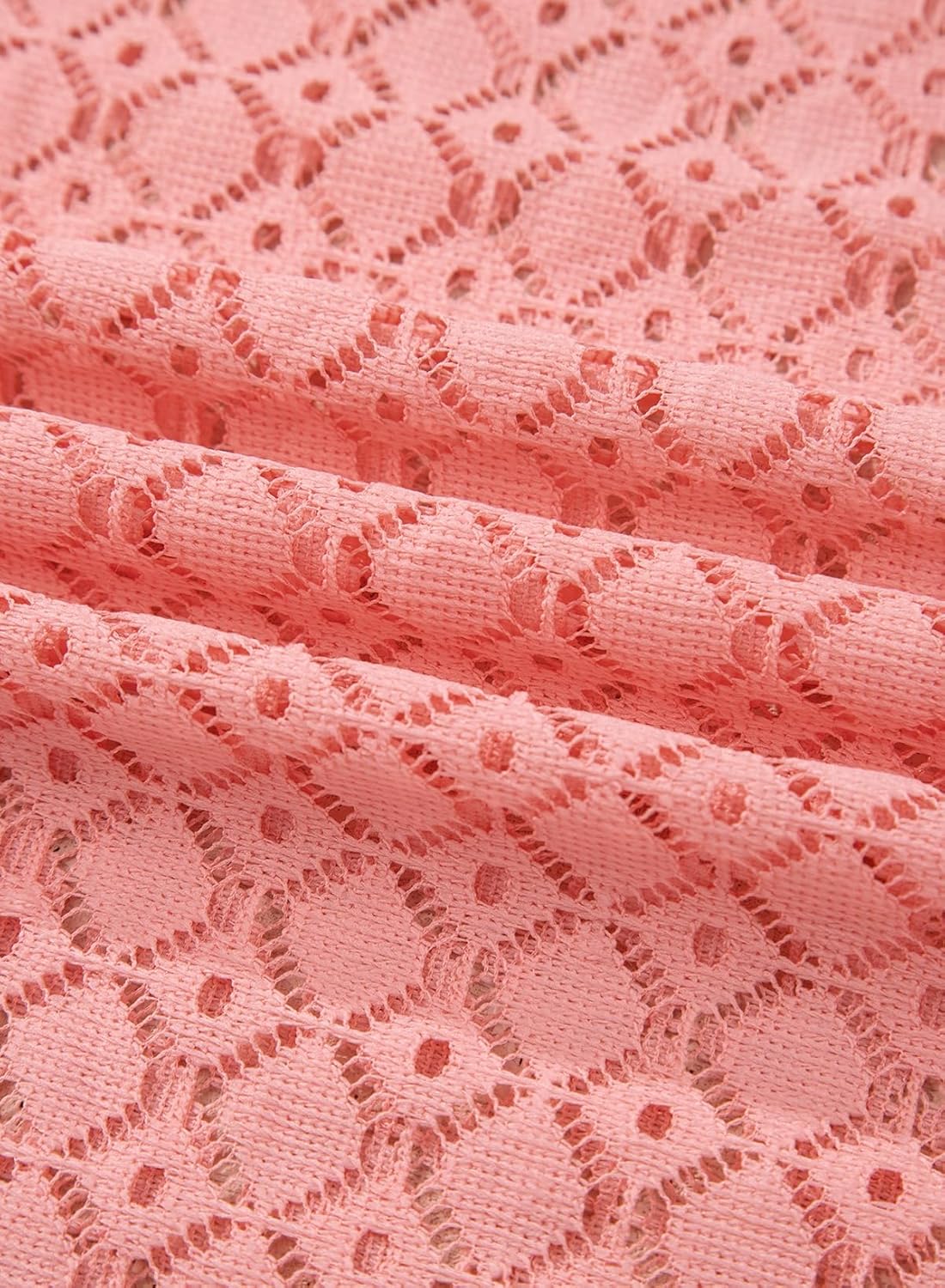 Dokotoo Women's Summer 2026 Crochet Hollow Out Lace Boho Tops Lining Two Piece Beach Vacation Young Fashion Shirts - Image 6