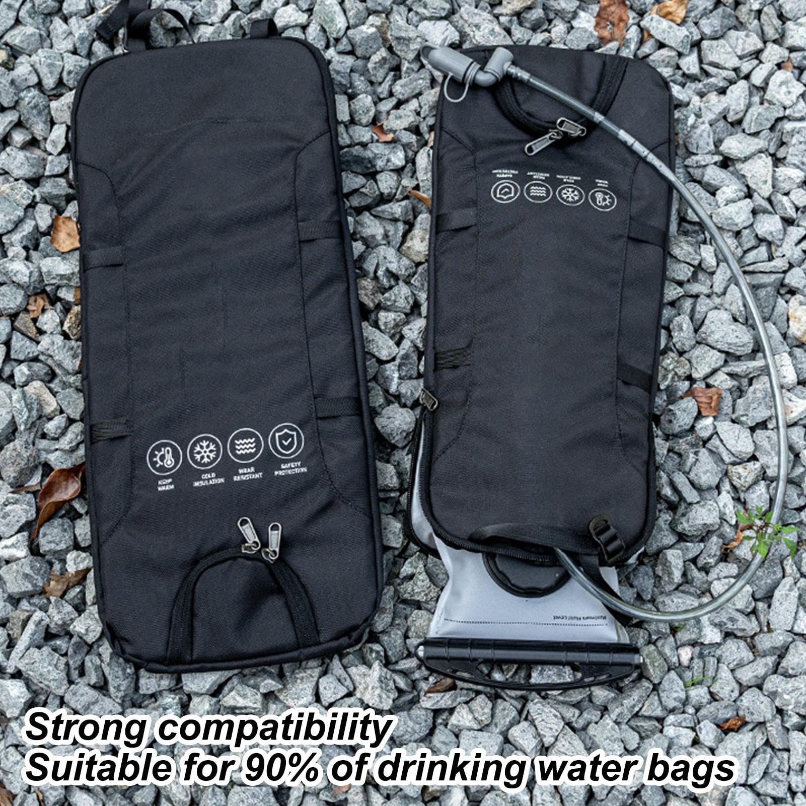 Sac Isotherme Bouteille D'Eau - Housse Isolante Pour Hydratation Randonnée Et Sport - 1-3L