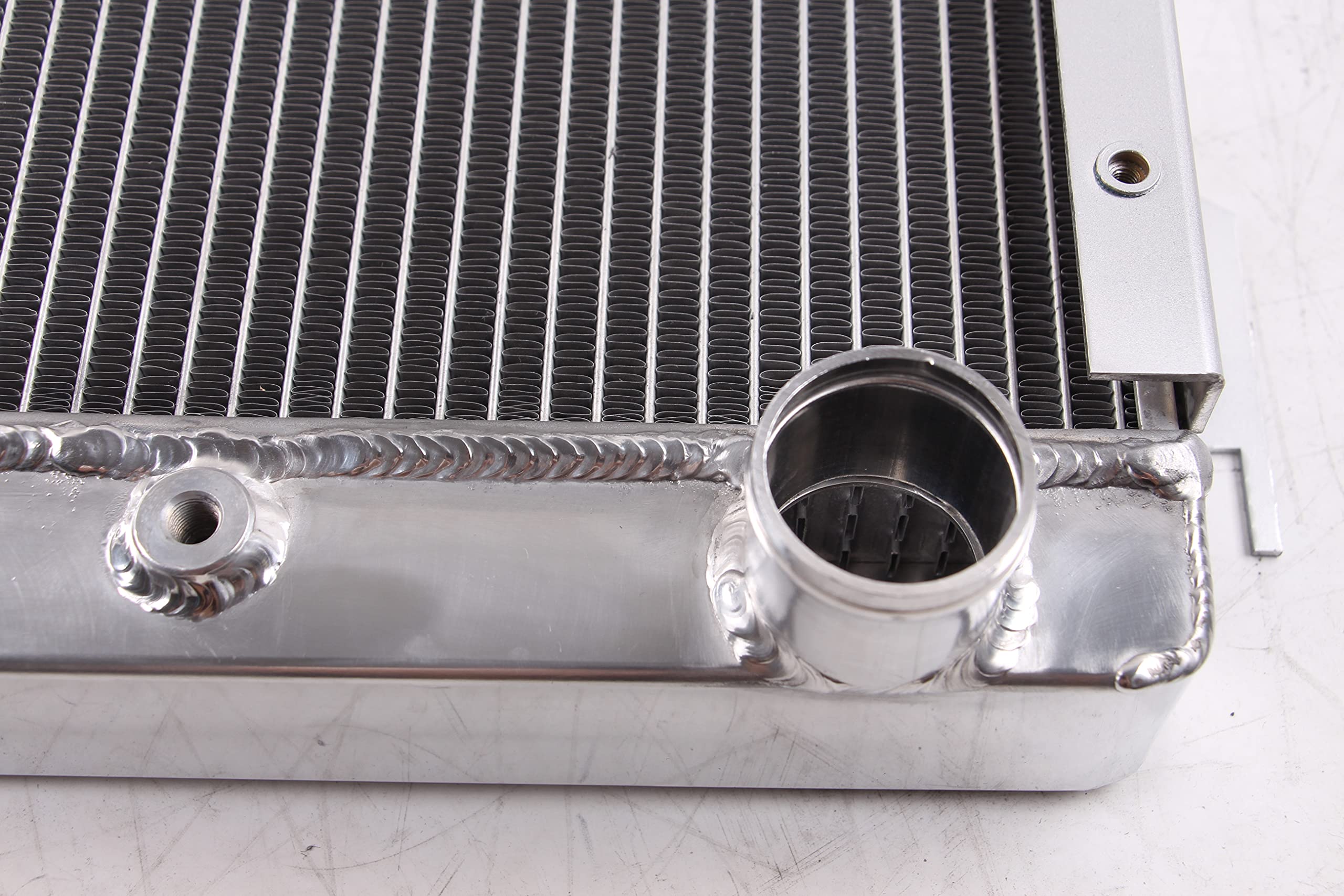 Duster Radiator Tank Plymouth Duster Radiator JEGS 555 511405: Reproduction Aluminum
