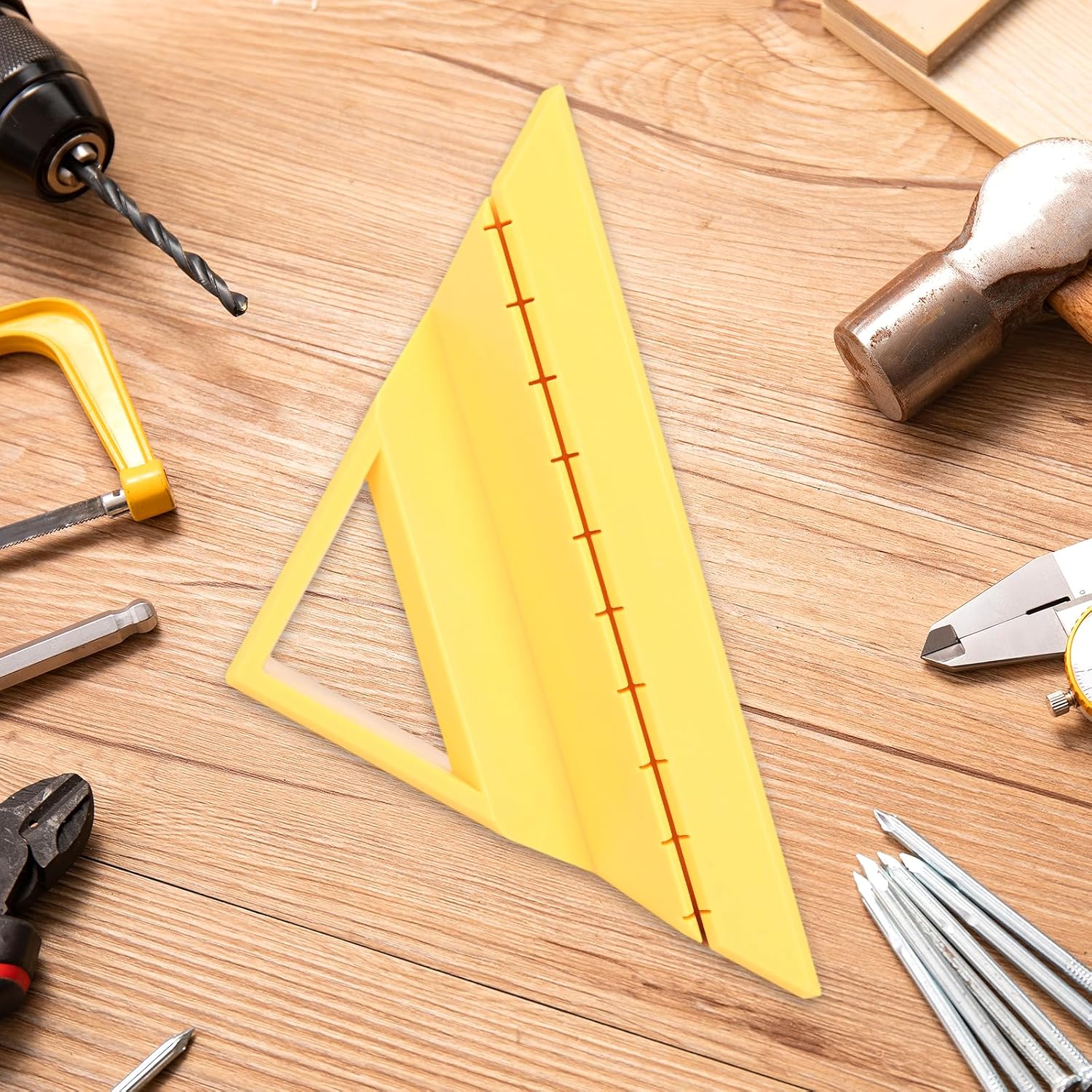 Tile Tool, Tile Edge Trim Cutting Tool for Installation, Precise 45-Degree Miter Cut Tile Trim Square Accessories for Pro and Beginner
