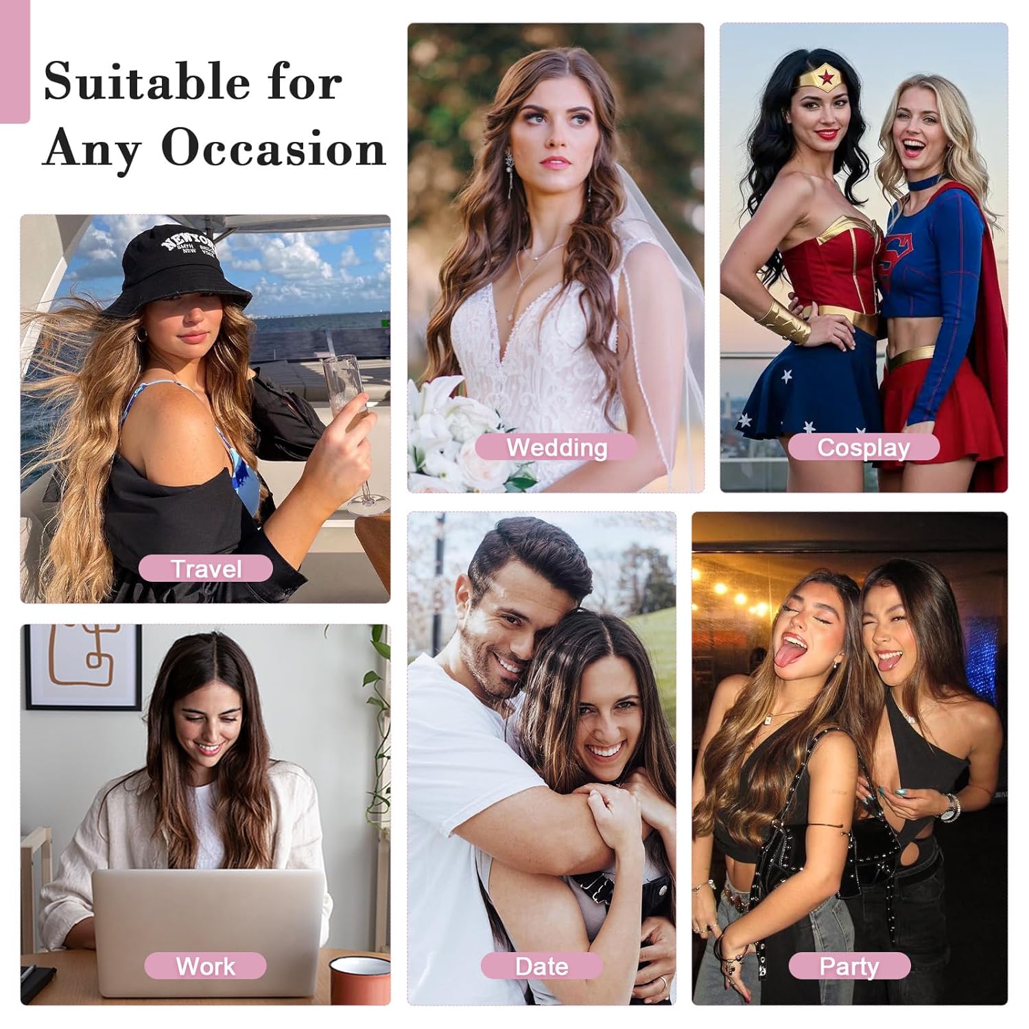 S-noilite Elegant 30"(76cm) Longest Straight Natural Black 3/4 Full Head One Piece 5 Clips Clip in Hair Extensions