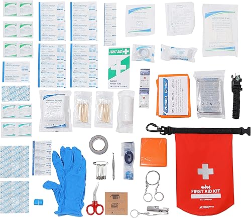 Miniatura 4 de Breakwater Supply Mochila impermeable Meanhigh Dry Bag de 25L y kit de primeros auxilios de supervivencia impermeable