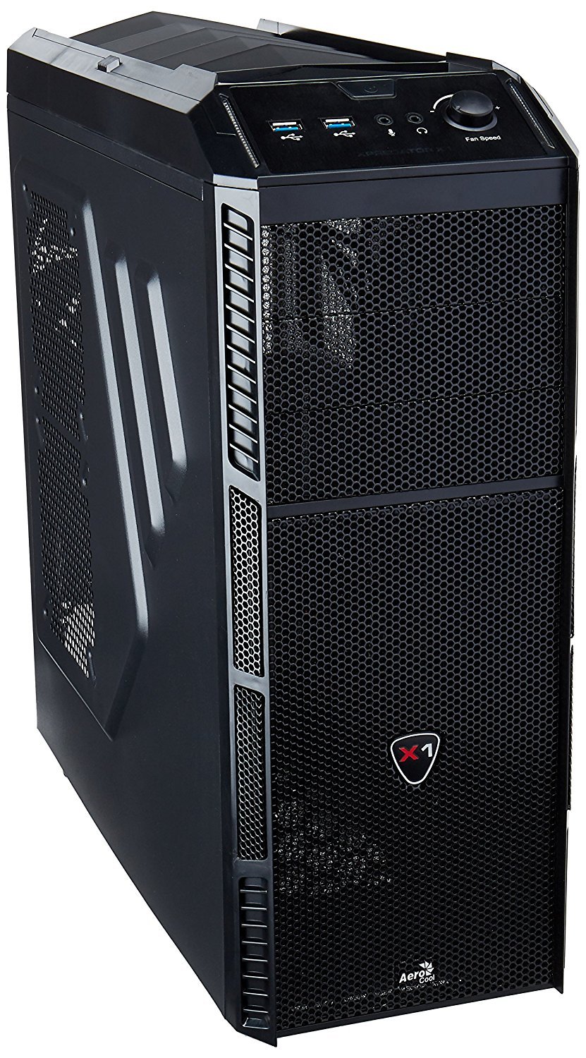 AeroCool Xpredator-X1 Black Edition Mid Tower Case with USB 3.0