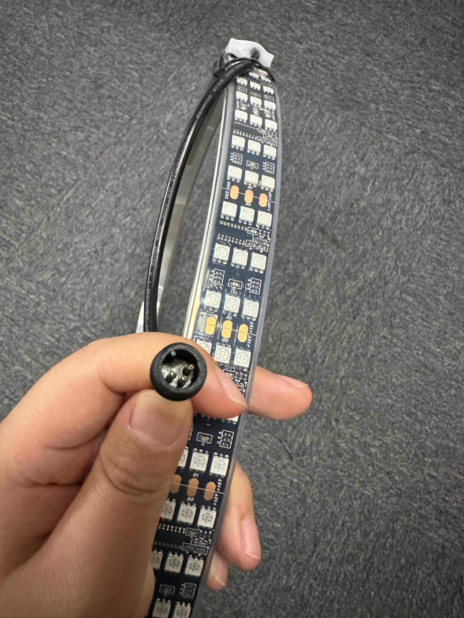 Sando Tech 1PC 17.5'' Triple Row Dream Chase LED Wheel Light