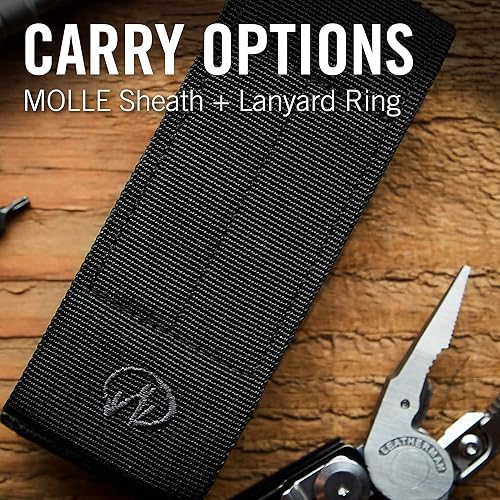 Miniatura 9 de Leatherman Rebar Herramienta multiusos color negro con funda Molle