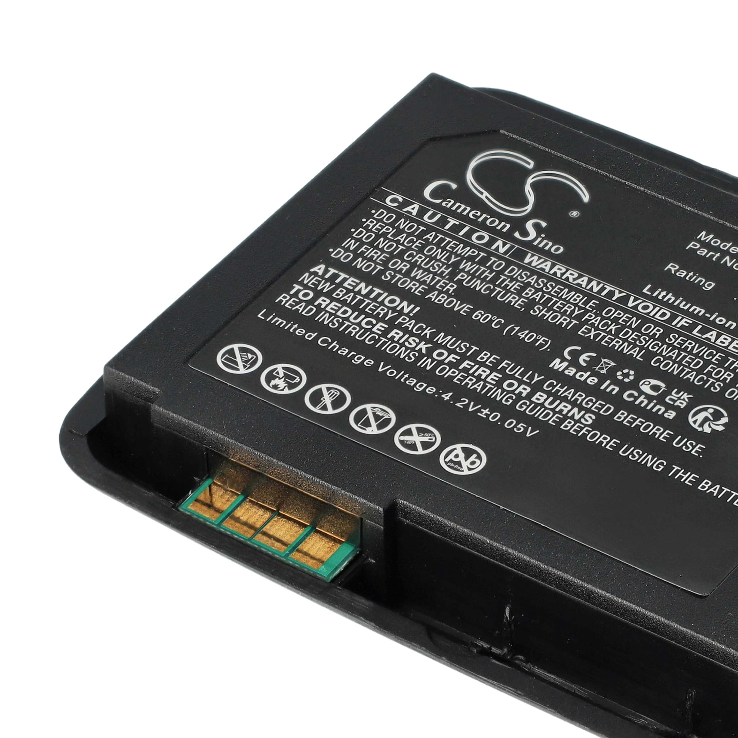 vhbw Akku kompatibel mit Intermec CN50