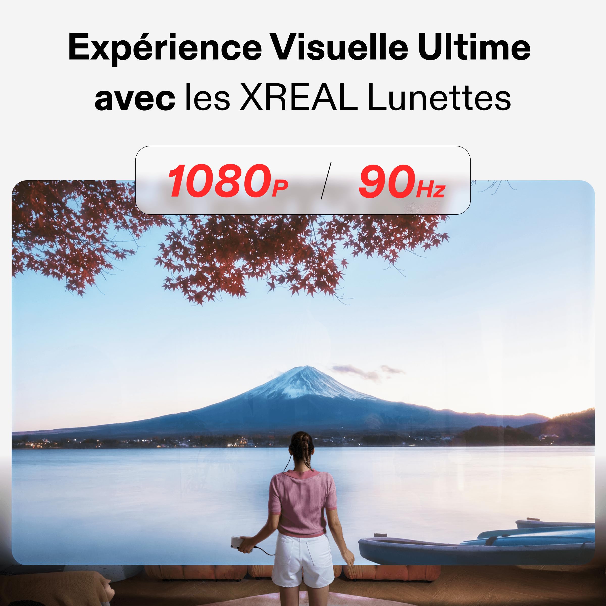 XREAL Beam Pro (WiFi 8G+256G), Spatial Computing Device pour AR Lunettes, Double Caméra 3D 50MP, écran 1080p 90 Hz, Android14 NebulaOS+Google Play, WiFi 6, Bluetooth 5.2 XR Lunettes
