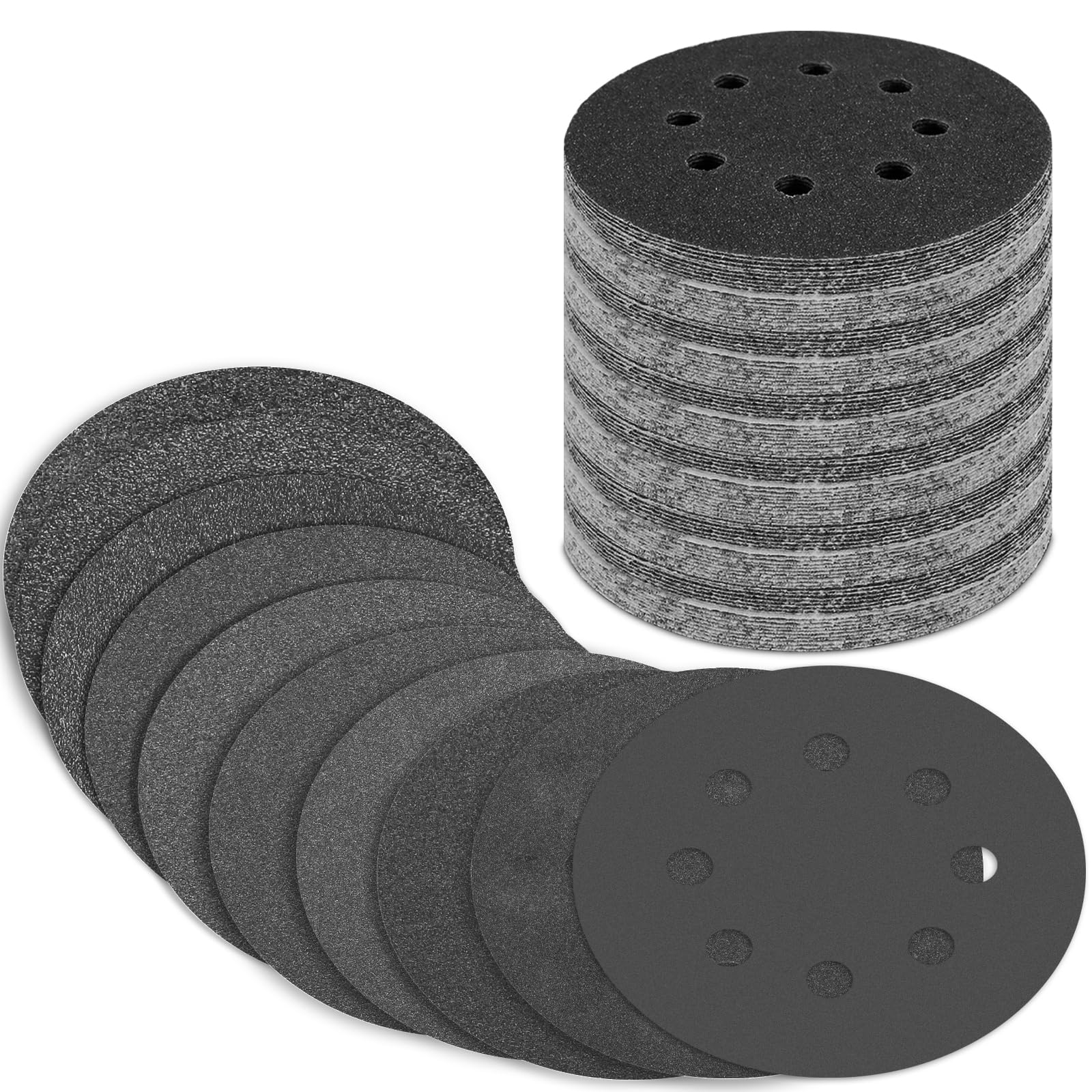 120 Sanding Discs 5 Inch - 120 Grit -22