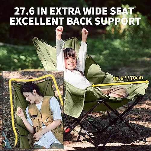 Miniatura 6 de Naturehike Silla de camping acolchada con asiento acolchado