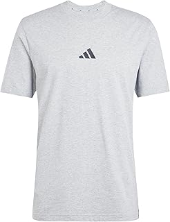 adidas Mens Essentials Single Jersey 3-Stripes T-Shirt