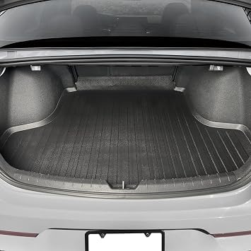 Premium Cargo Liner for Kia K5 LXS GT-Line EX 2021-2026 Sedan - 100% Protection - Custom Fit Car Trunk Mat - All-Season Black Cargo Mat - 3D Shaped Laser Measured Trunk Liners for Kia K5 GT