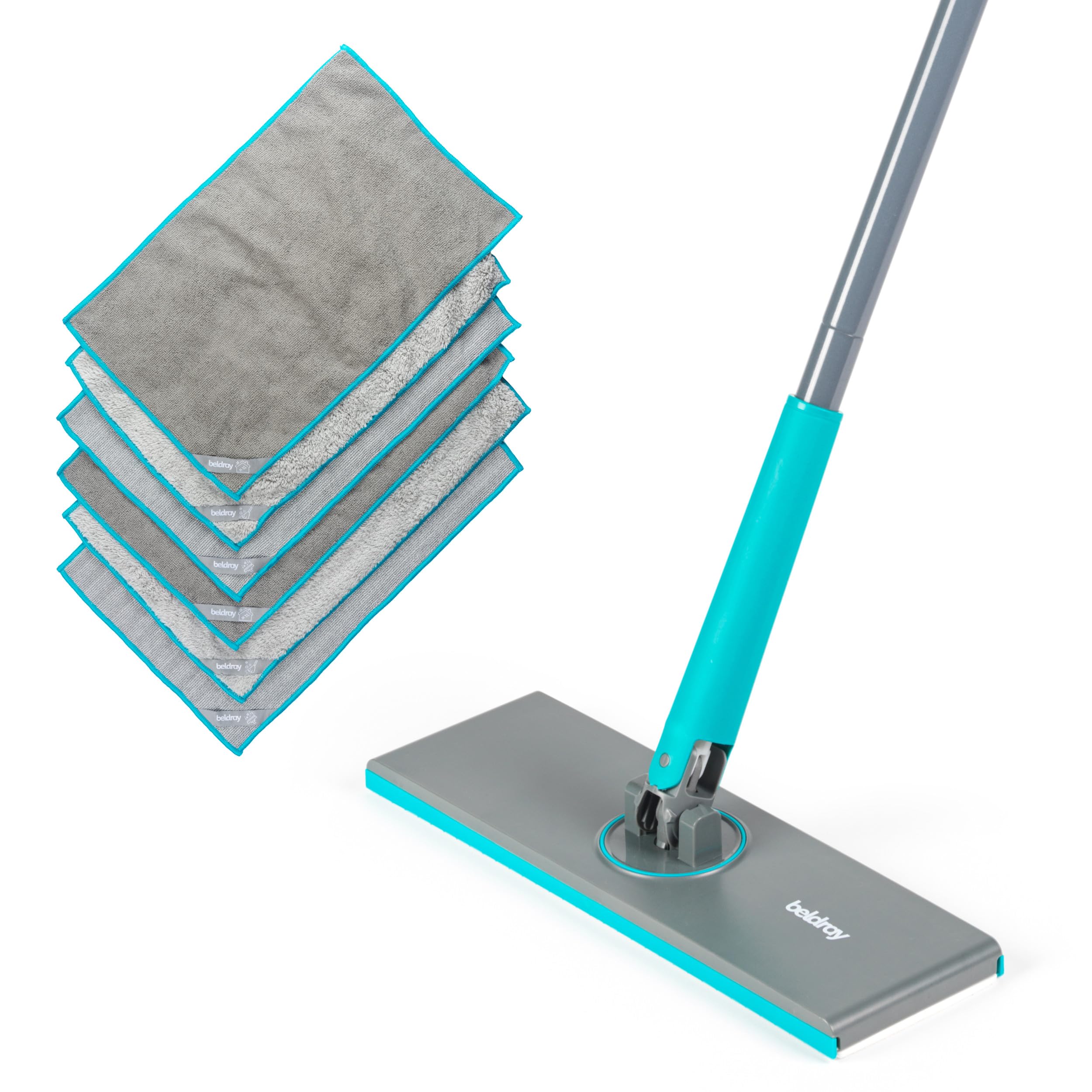 Mocio per la pulizia delle pareti con manico lungo, scopa per la pulizia delle pareti, mocio con panno in microfibra, mocio per la pulizia delle