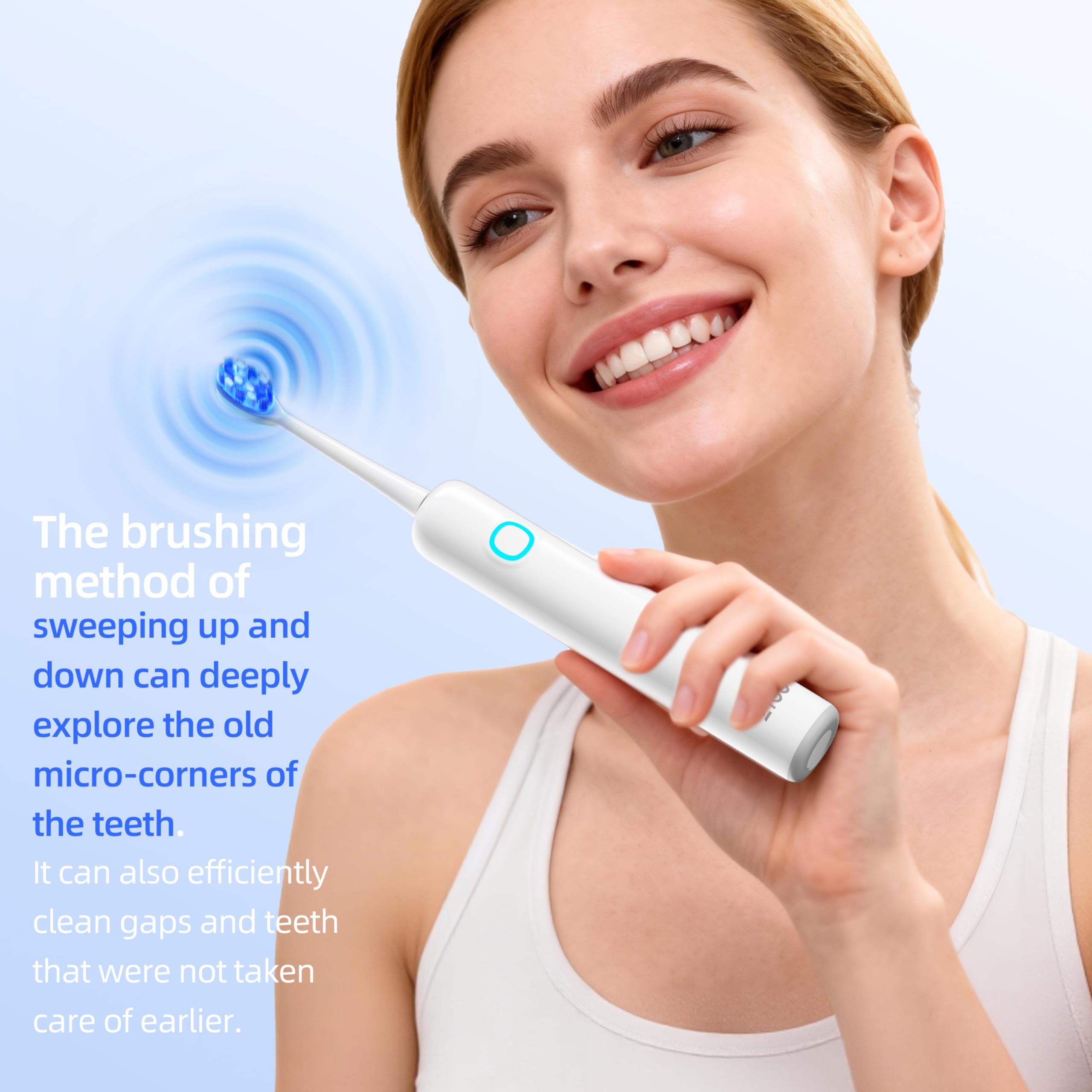 CLINIQUE 超音波ブラシ Amazon.com: Sonic Electric Toothbrush - Wave Oscillation