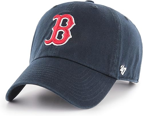 '47 MLB - Gorra Clean Up para hombres adultos o unisex marino,Blanco,Boston Red Sox Blanco,Caqui,Minnesota Twins,Blanco, rosa,23,Atlanta Braves