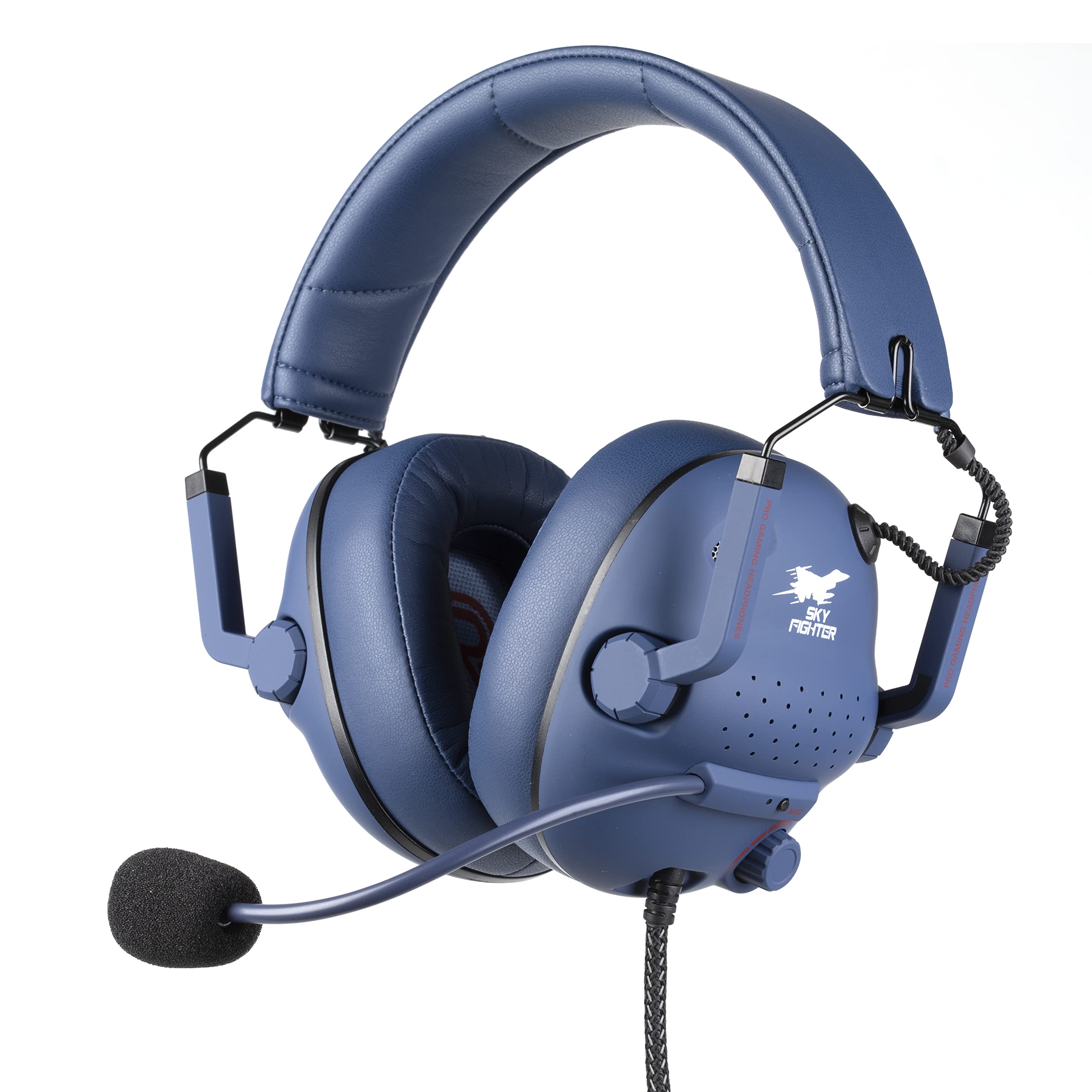 KonixSkyfighter Gaming Headset (Blue)