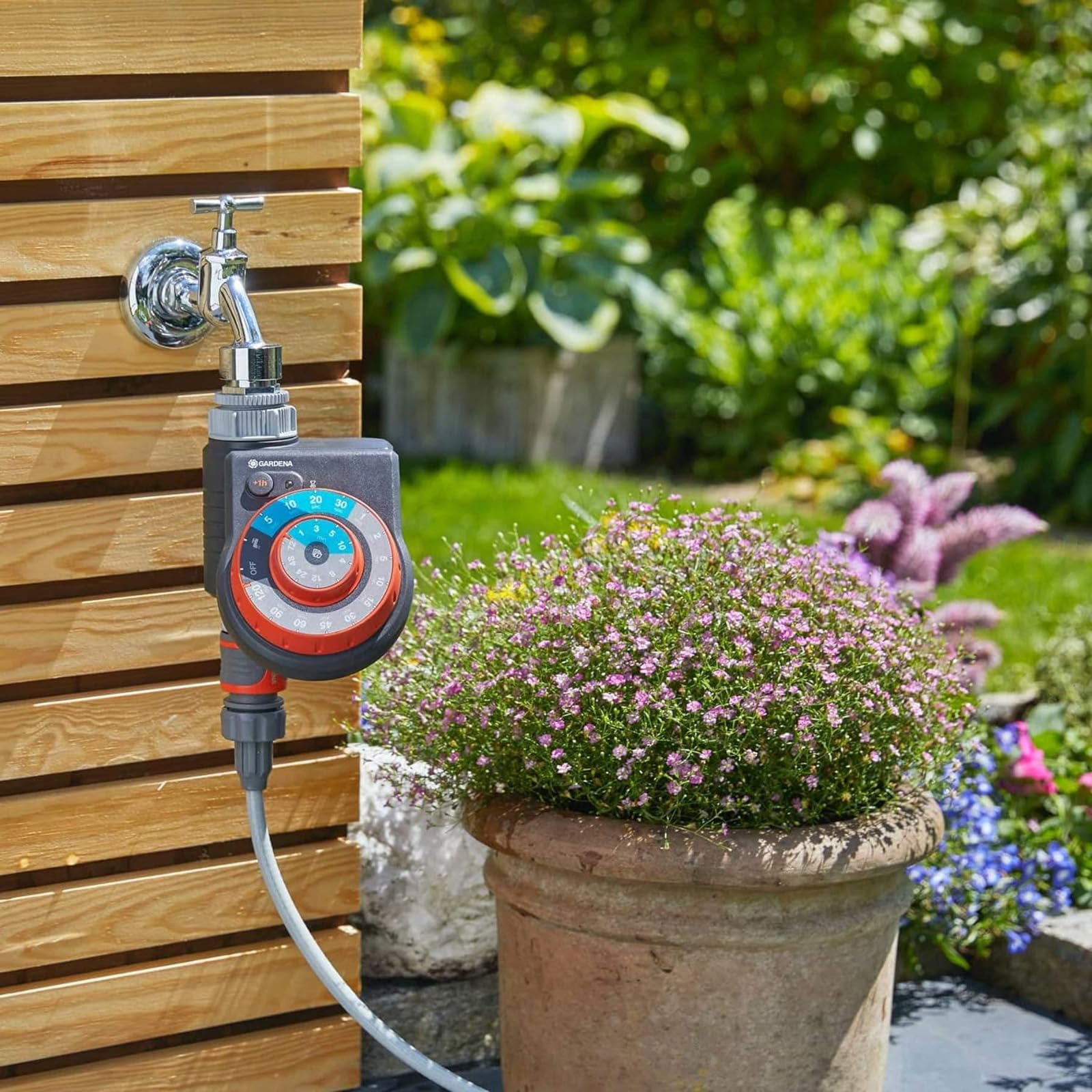 Gardena Easy Control Sterownik Systemów Nawadniania, Czarny/Pomarańczowy