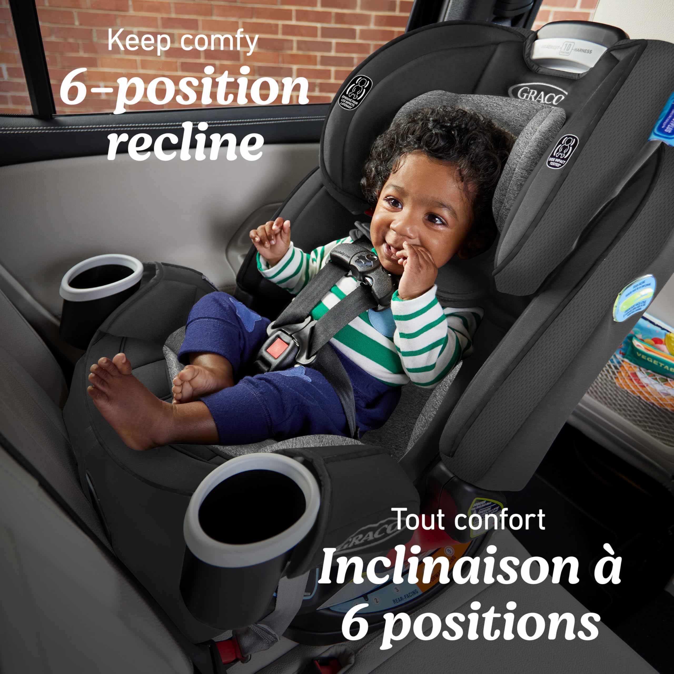 Graco 4Ever 4-in-1 Car Seat, Hancock - 3