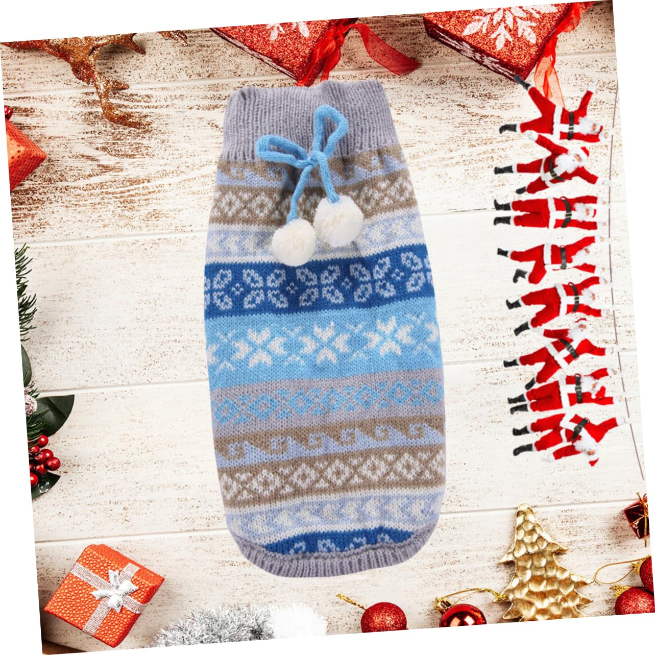 BESPORTBLE 3 Pz Prodotti per Animali Abbigliamento per Animali Domestici di Natale Costume Natalizio per Animali Domestici Vestiti per Costumi Natalizi per Cani Il Cane Capi di Abbigliamento