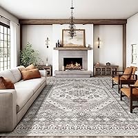 Vista 65 de Alfombras antideslizantes de 2.6 x 8 pies de befbee, alfombras resistentes a las manchas para pasillos, cocina y entrada, alfombras lavables