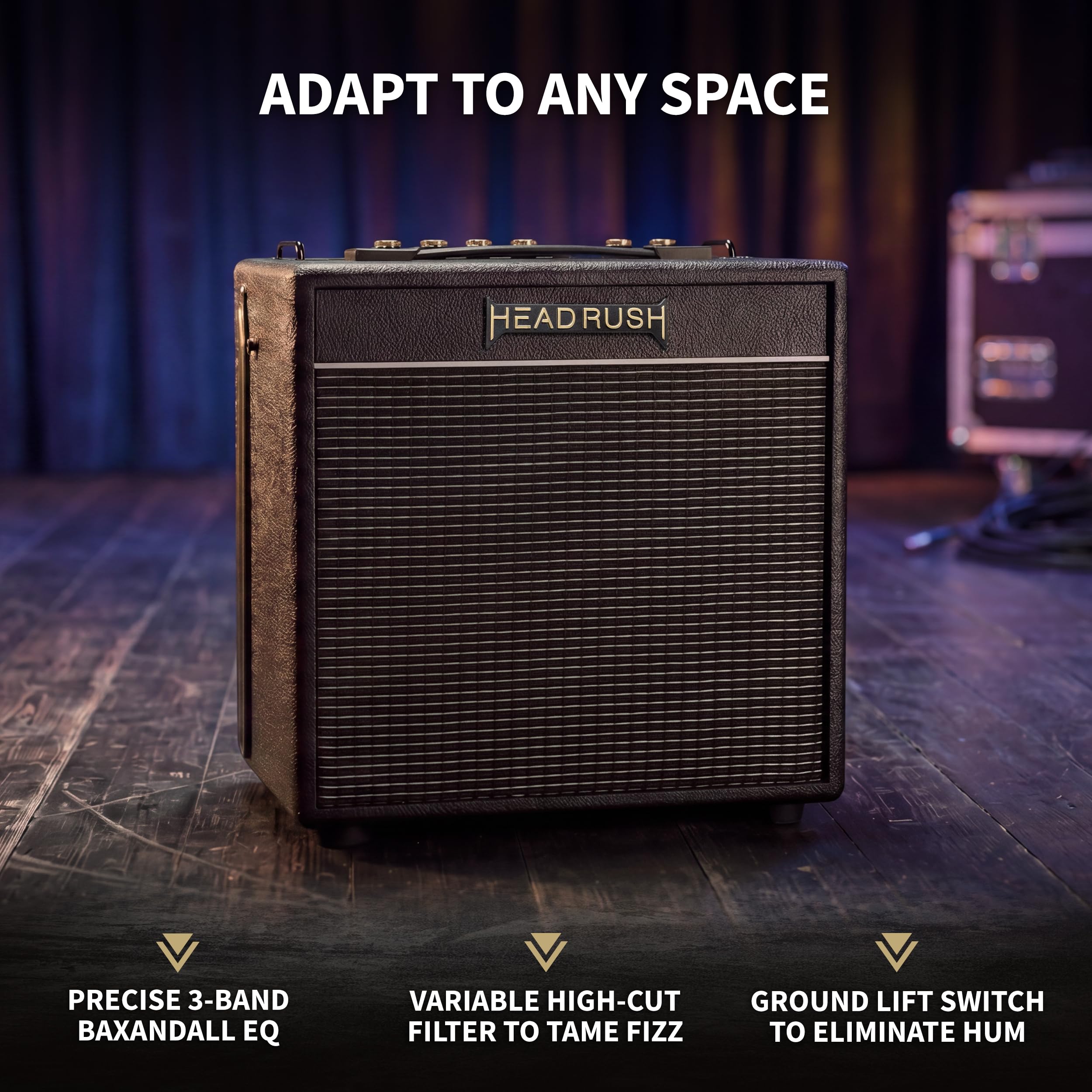 HeadRush FRFR-8 CAB, Kolumna gitarowa 480W 8 cali