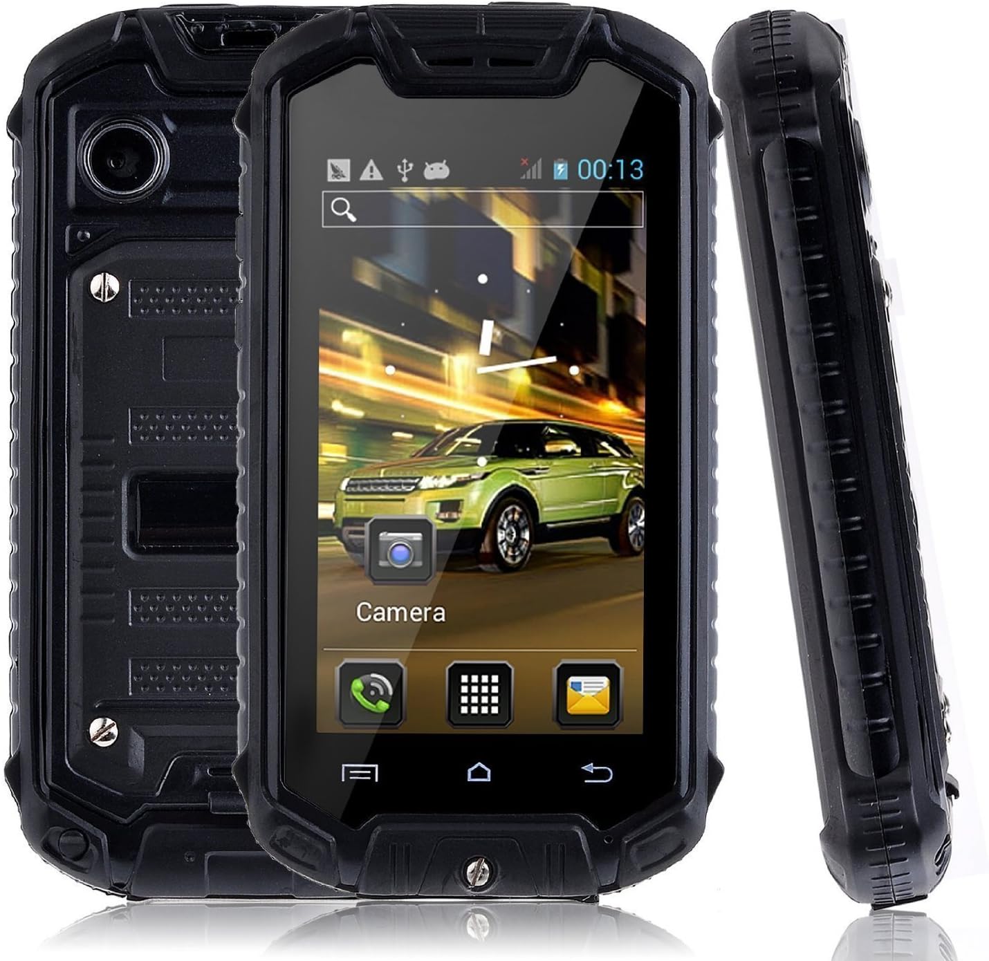 Z18 2.45 Inches Unlocked 3G Mini Phone with Android 4.4 Os (Black)