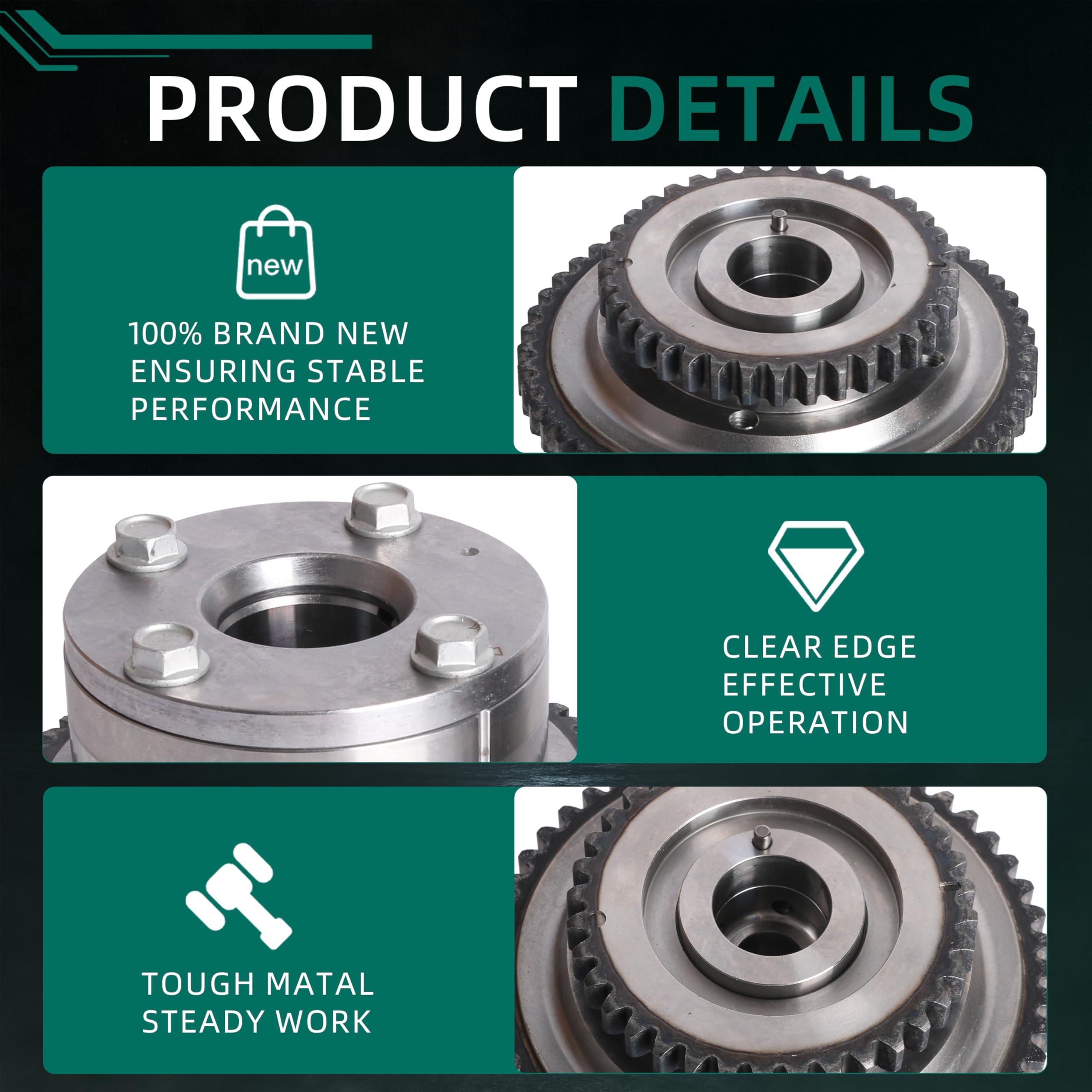 メンテナンス v_6_4000cc 4.6L 5.4L 6.8L 4V 3V 2V Crankshaft Timing Drive Gear