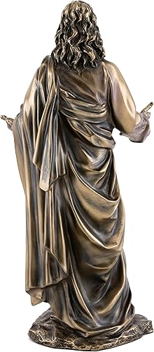 Miniatura 3 de Top Collection Jesús Estatua  Escultura de Hijo de Dios en bronce fundido en frío  1125 pulgadas coleccionable Señor de todos los Salvadores