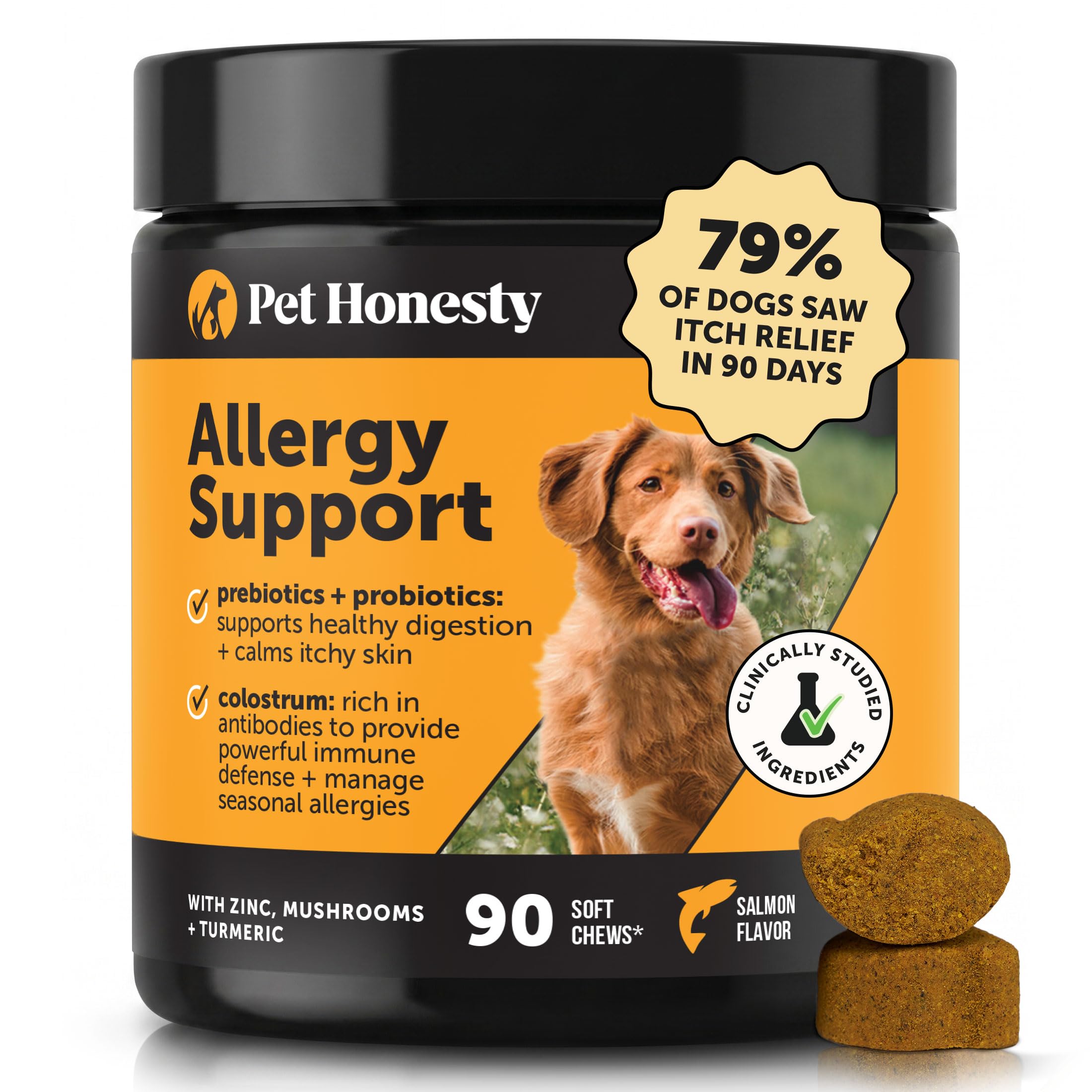 Pet Honesty Allergy Relief Immunity Chews
