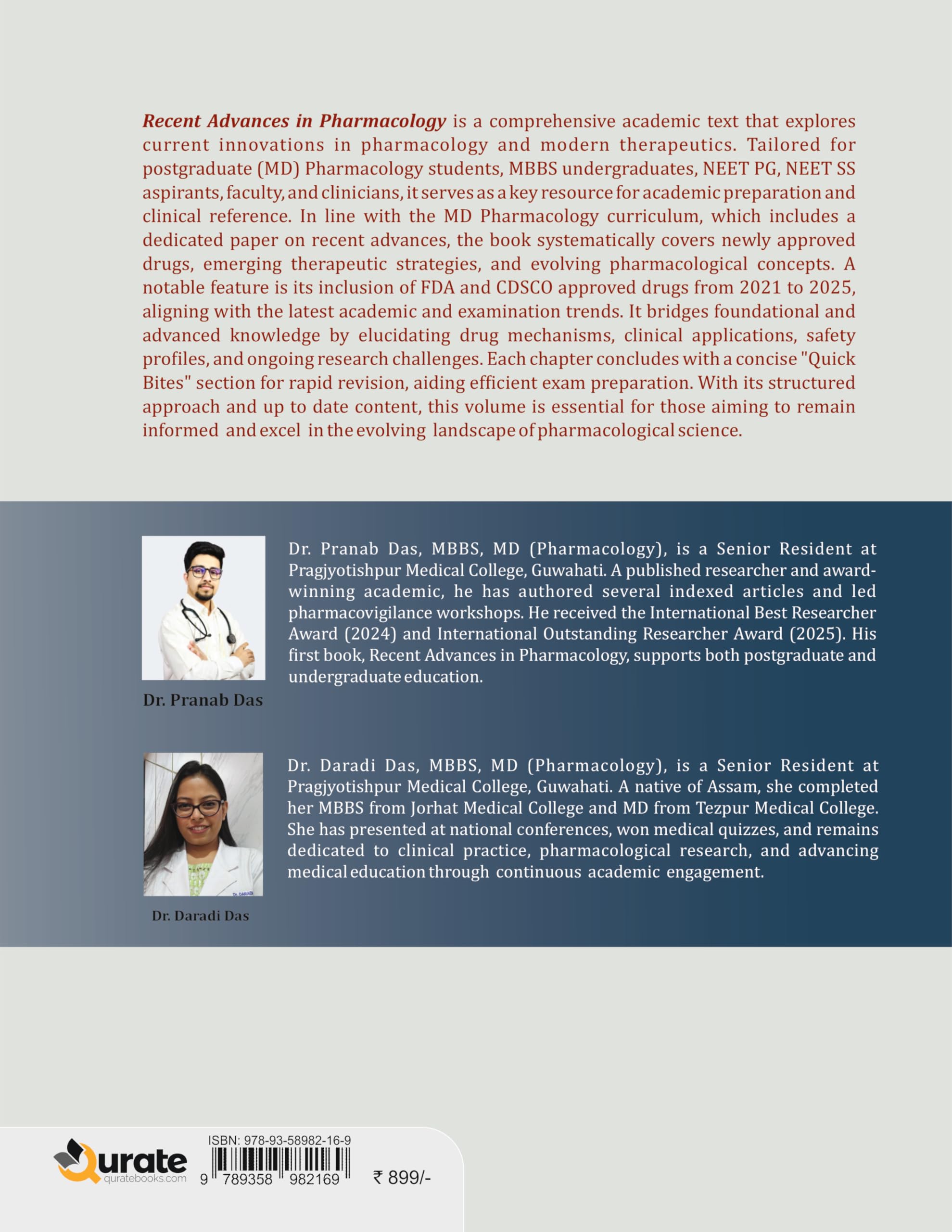 Recent Advances in Pharmacology (1st Edition)