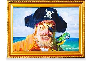 SpongeBob SquarePants Captain Painty the Pirate Canvas Wall Art Print Hanging Sign