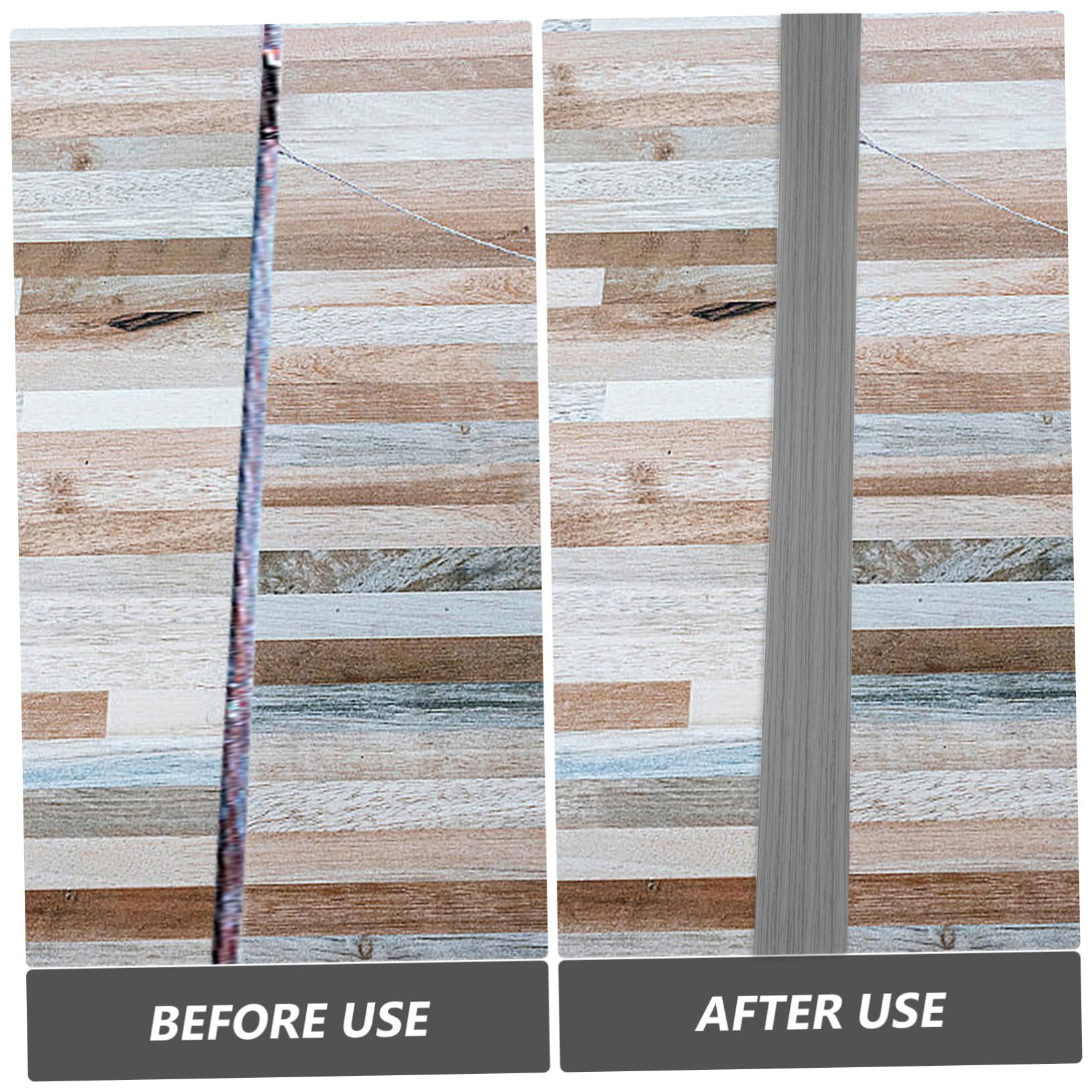 Gadpiparty 1rouleau Barre De Transition Autocollante Pour Sols Strip De Transition Pour Carrelage Et Moquette Design Plat Sécurisé Édging Pour De Vie Et