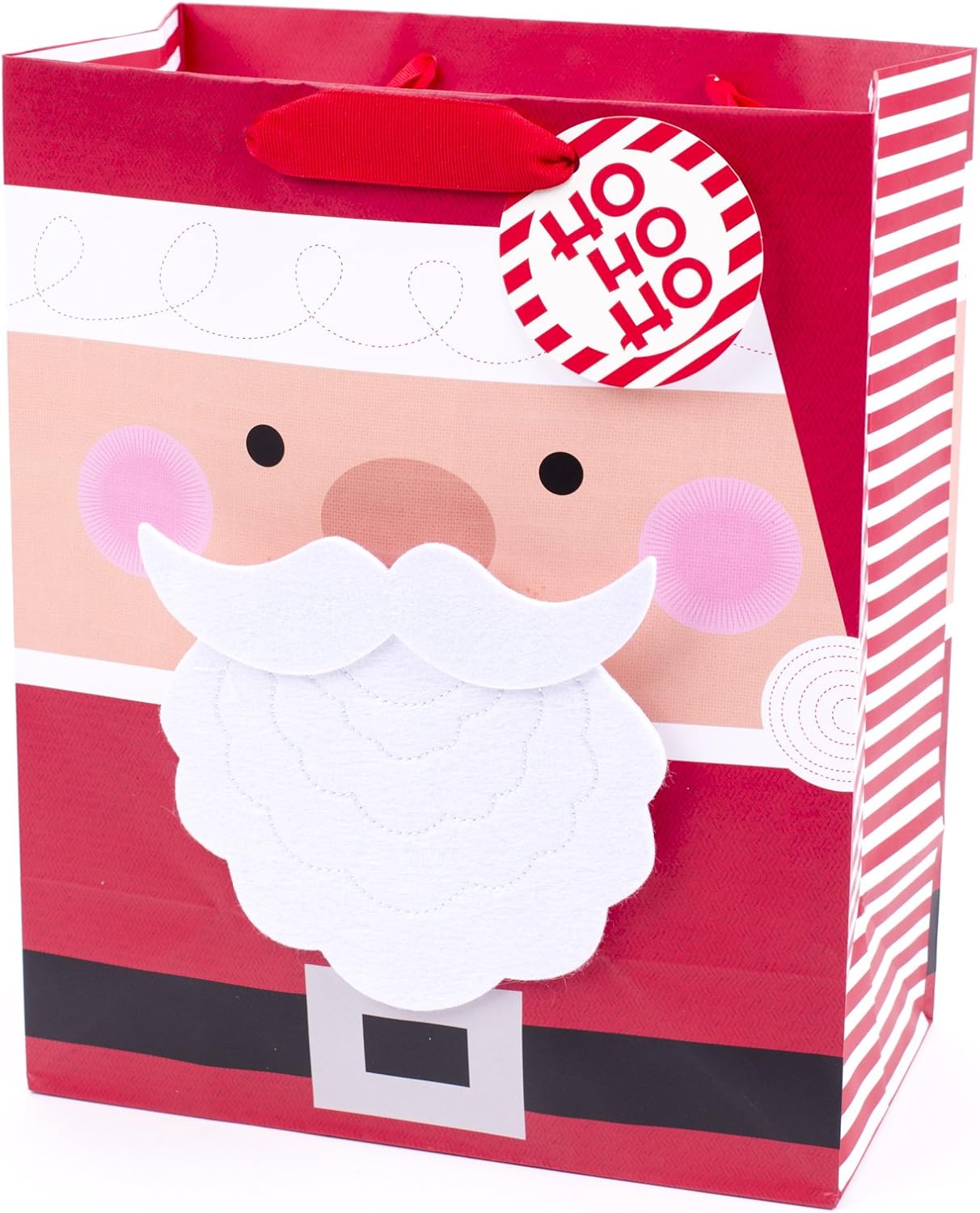 Top Rated Hallmark 13 Large Christmas Gift Bag with Tissue Paper (Wearable Santa Beard) Super Cheap 🛒 Hallmark 13 Large Christmas Gift Bag with Tissue Paper (Wearable Santa Beard)