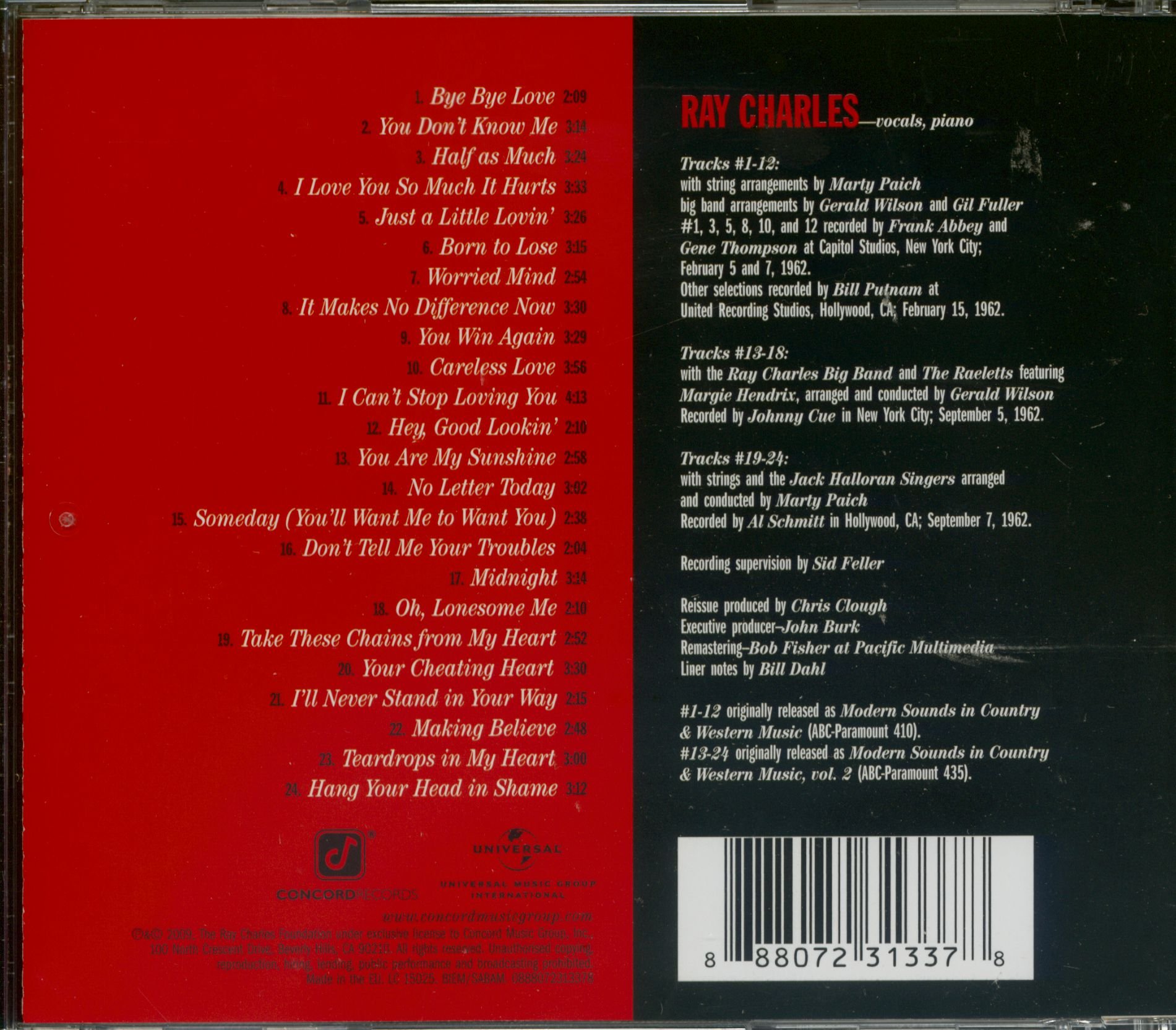 Modern Sounds in Country and Western Music Vol. 1 & 2