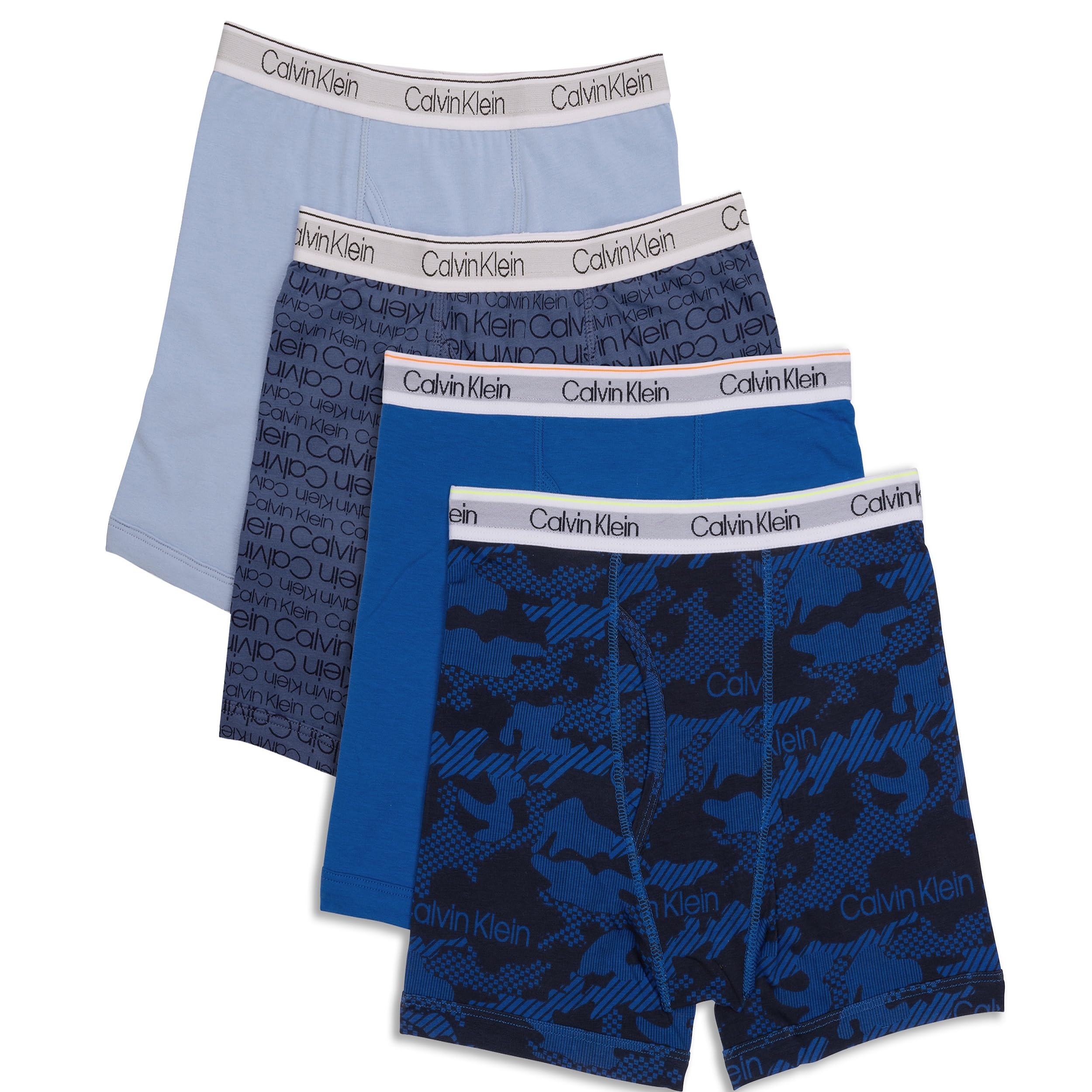 Calvin Klein Boys' Underwear Four Pack Boxer Brief Value Pack