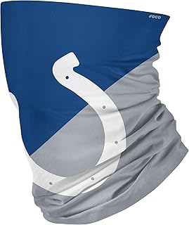 NFL Indianapolis Colts Unisex Face Mask Gaiter Big Logo, Team Colors, One Size