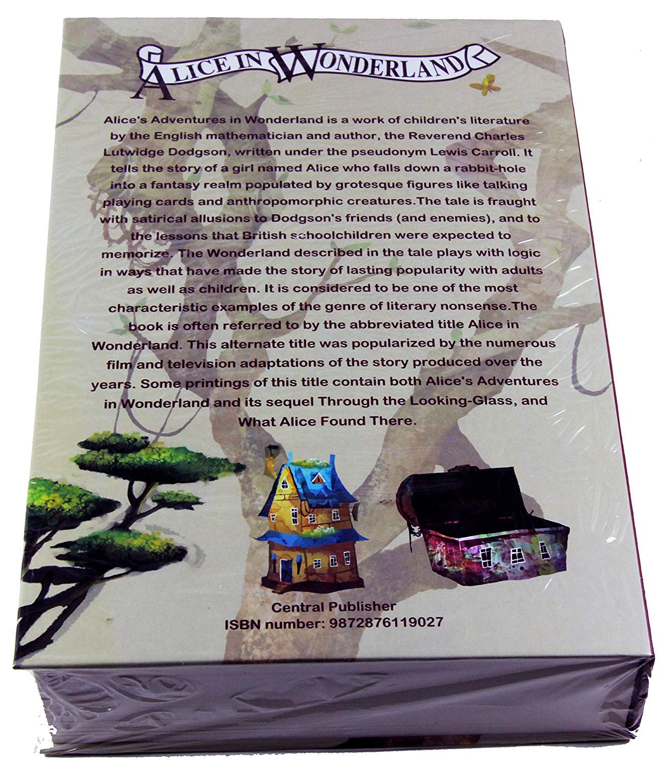 Caja fuerte para libros con combinación de diccionario oculto secreto (combo/Alicia en el país de las maravillas)