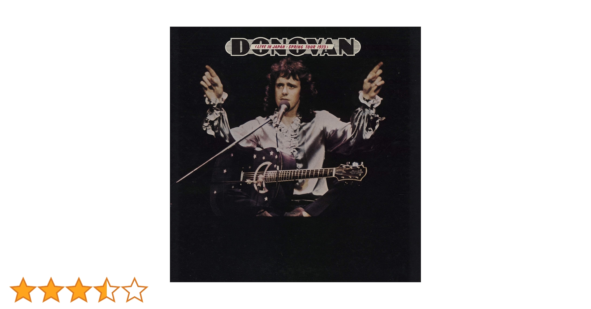 ドノヴァン ライヴ・イン・ジャパン・1973 LP Donovan - Live In Japan: Spring Tour 1973 / VG / LP, Album