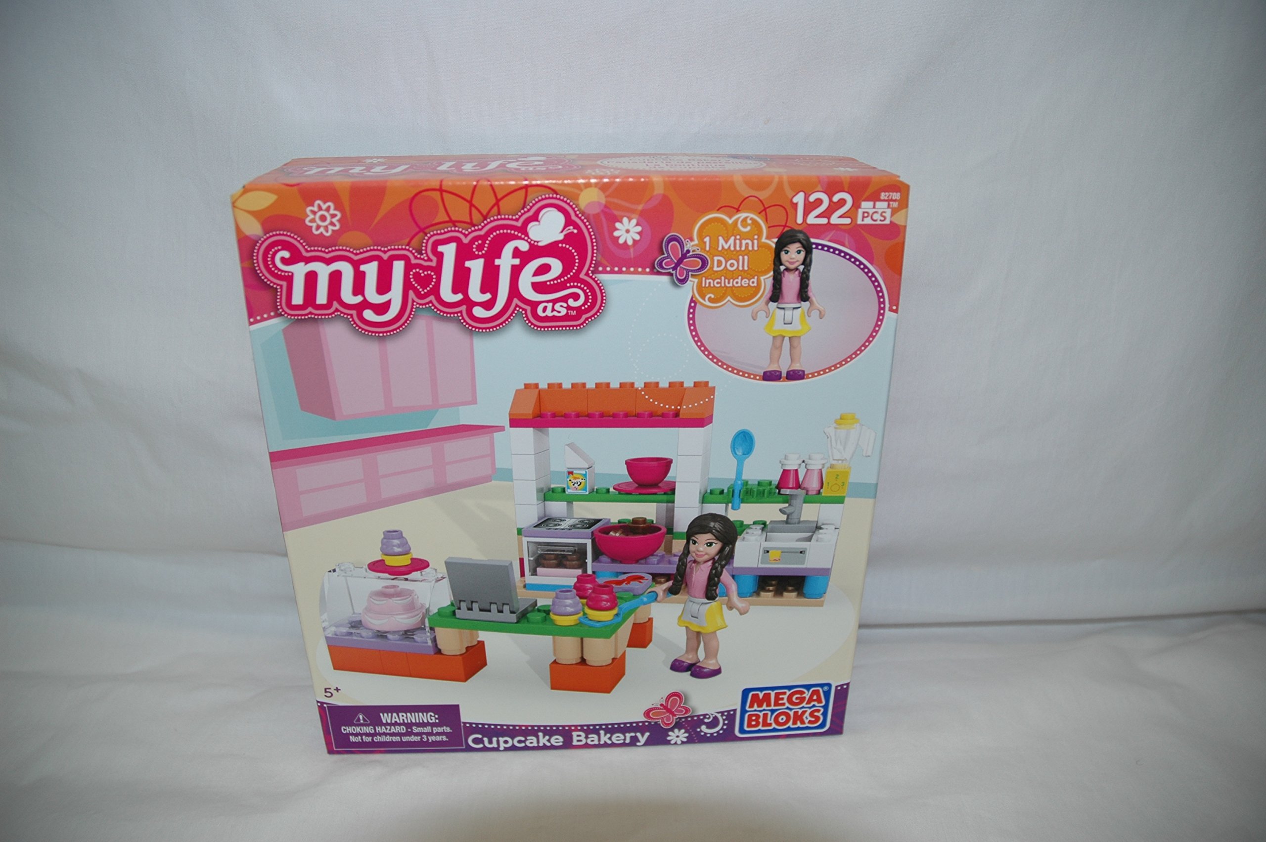 My Life As Cupcake Bakery Mega Blocks Building Set