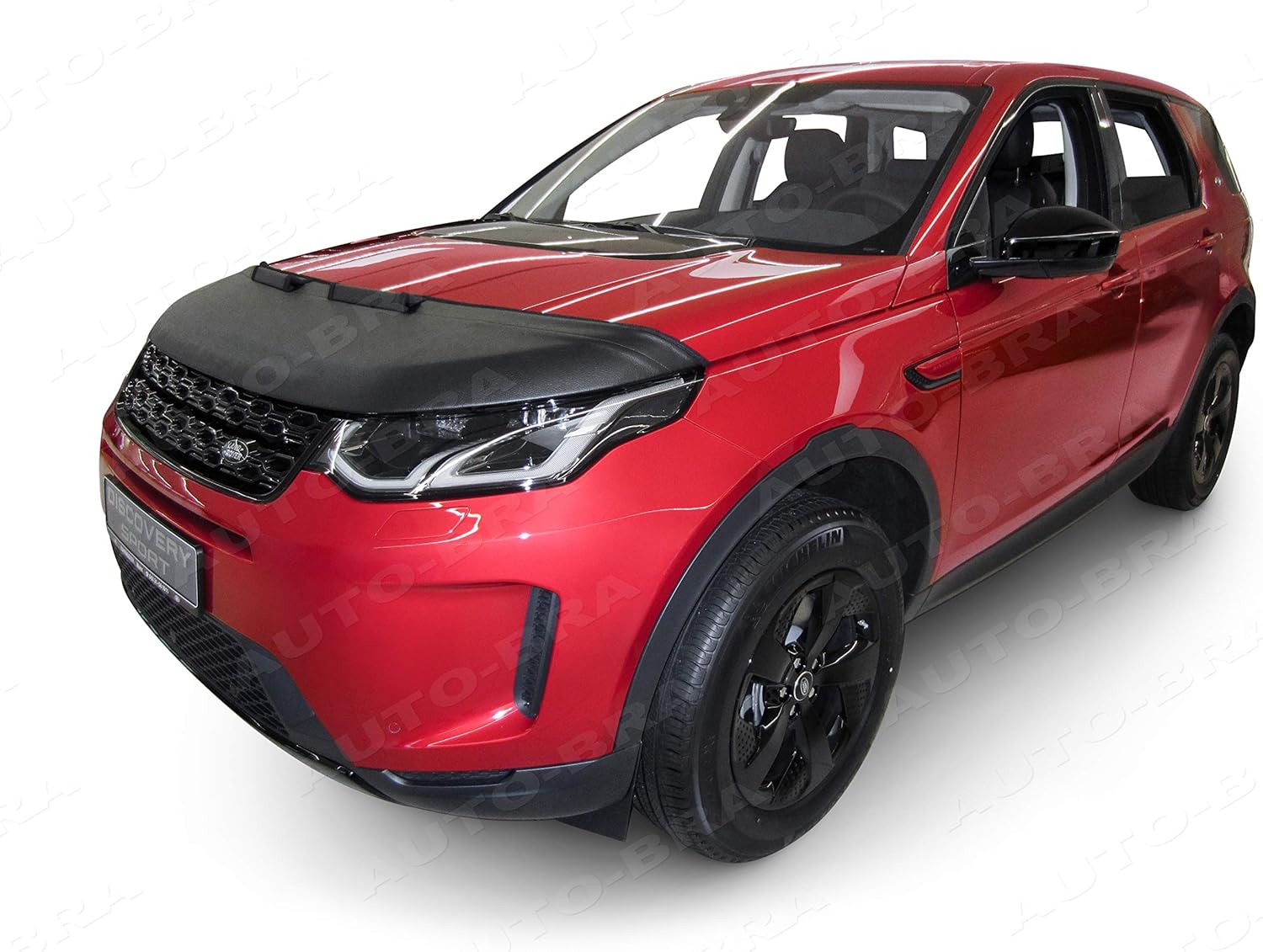 AB3-00512 Hood Bra Front End Nose Mask Compatible with Land Range Rover Discovery Sport L550 Since 2015 Bonnet Bra STONEGUARD Protector Tuning