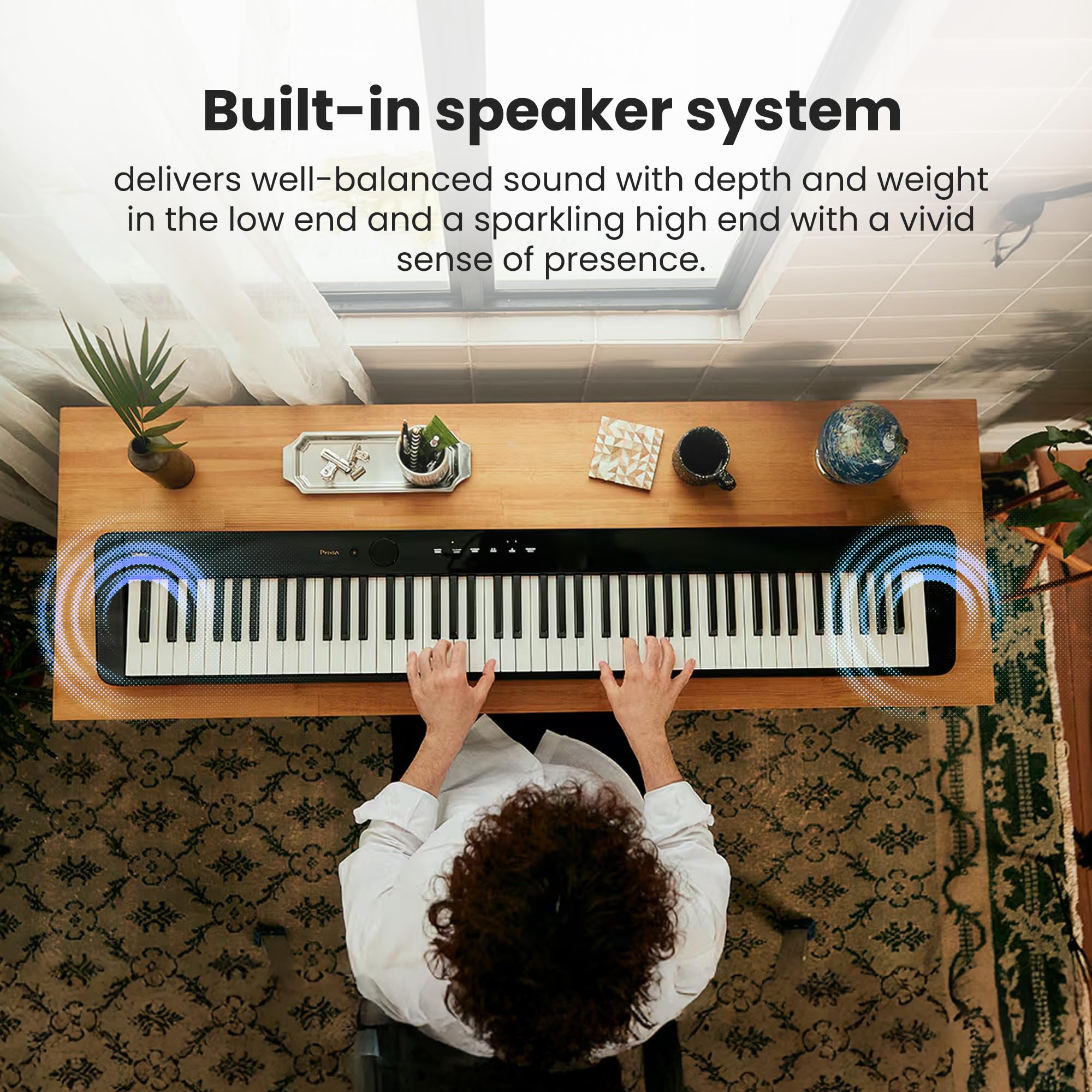 Amazon.com: Casio Privia PX-S5000 Digital Piano - Black Bundle