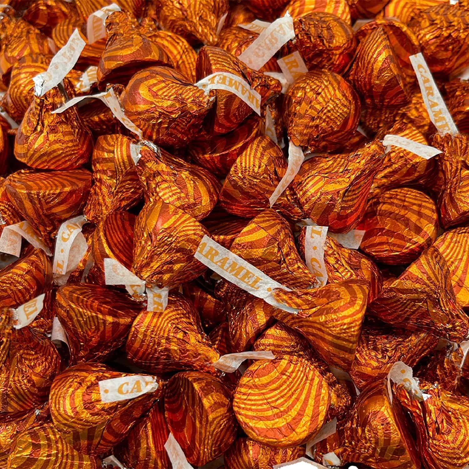 Hersheys Kisses Milk Chocolate Filled with Caramel Candy