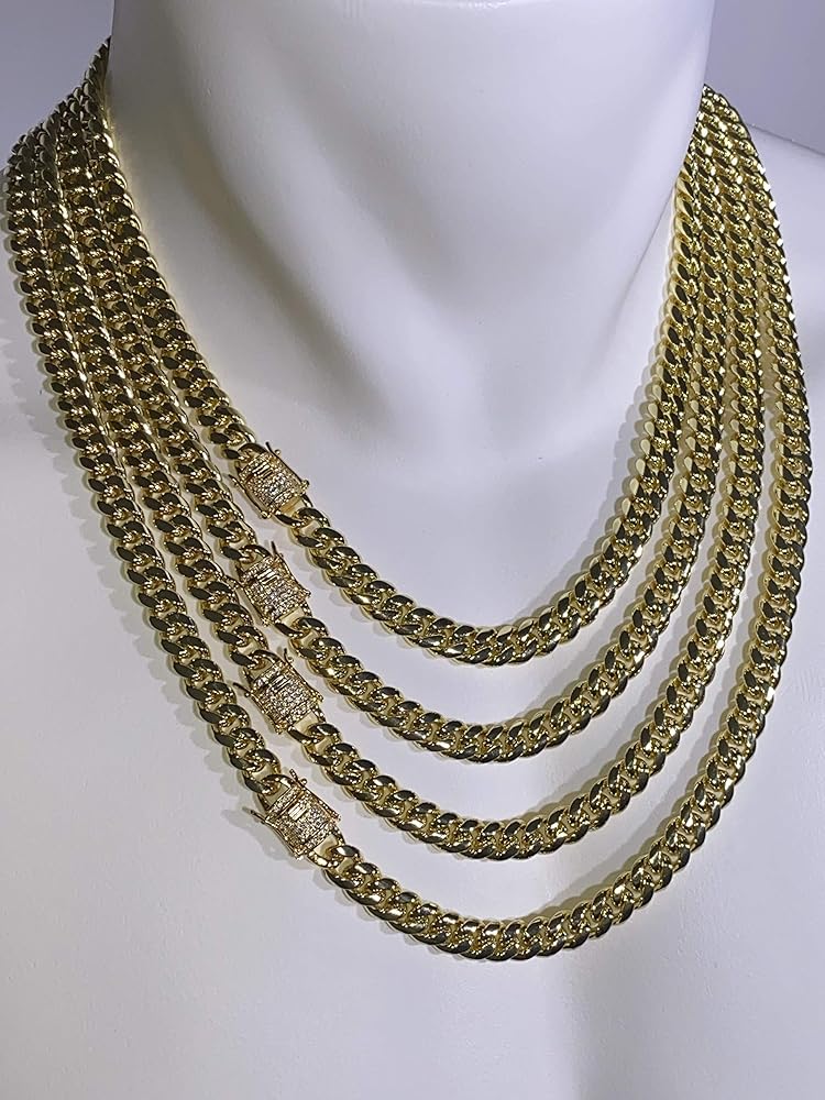 アクセサリー K10 solid miami cuban chain avalanche WAHZAUS Width 22mm Iced Out Cuban Link Chain for Men Extra